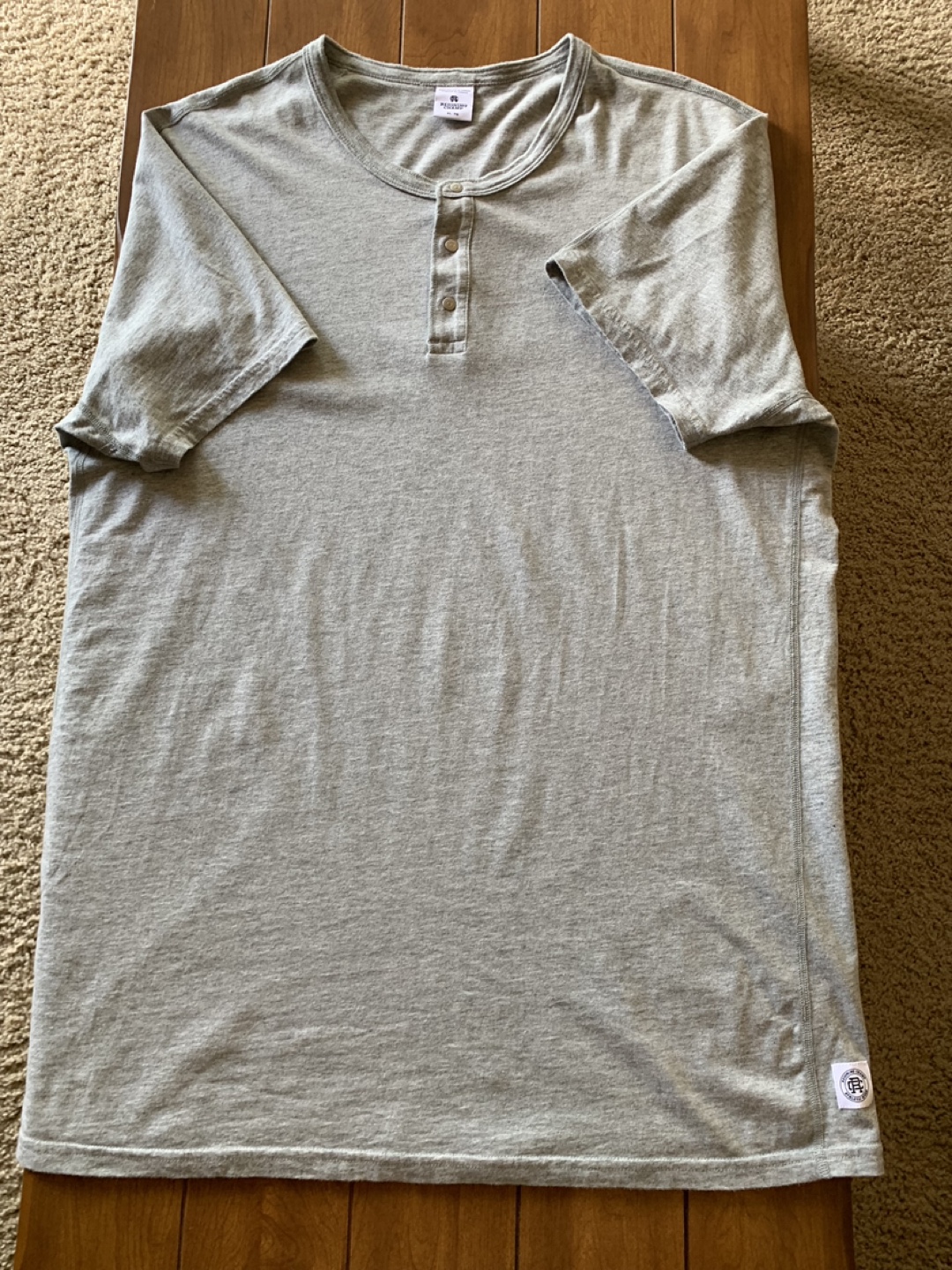 Reigning Champ Henley T-Shirt