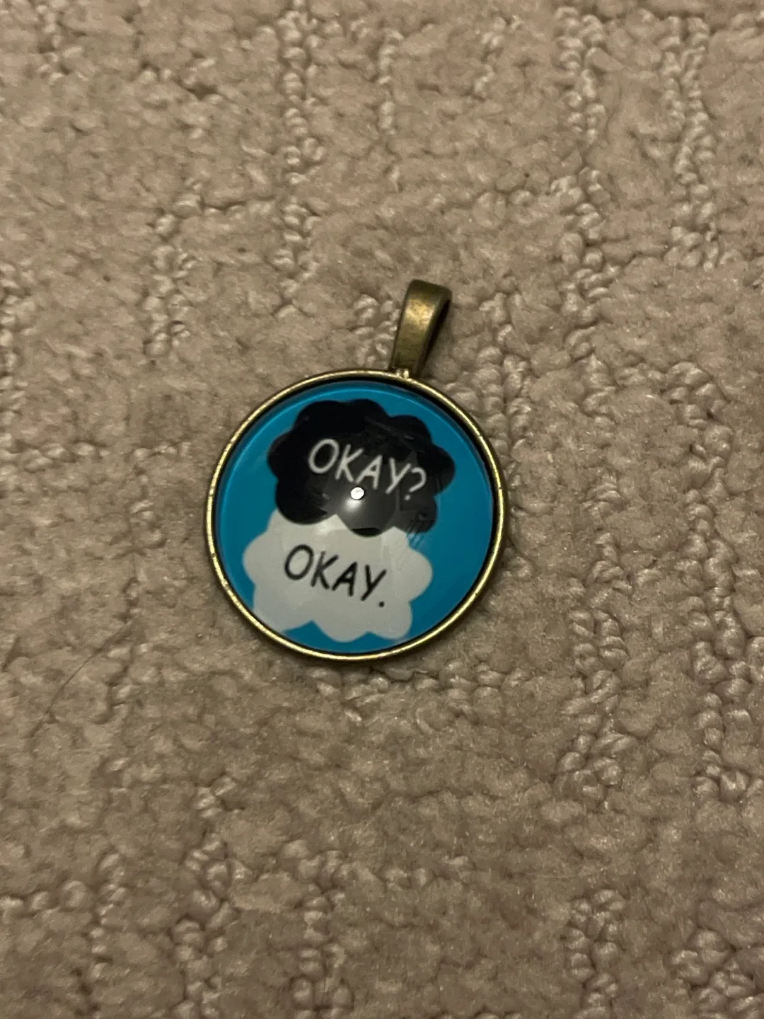 Fault in our stars pendant thumbnail
