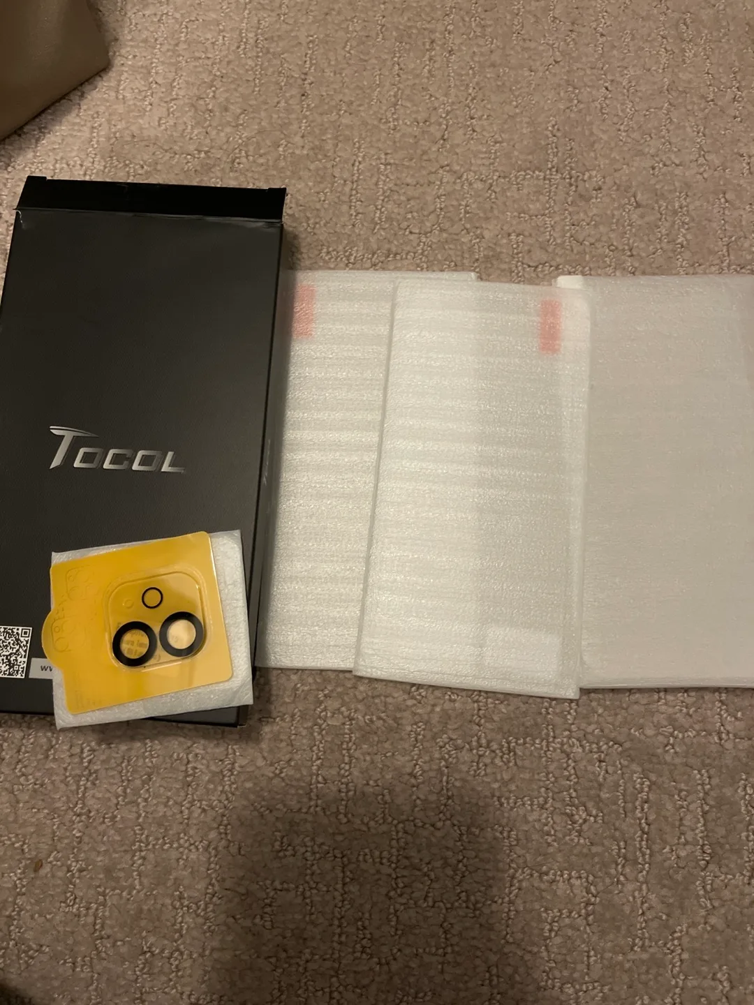 iPhone 12 screen and lens protector thumbnail