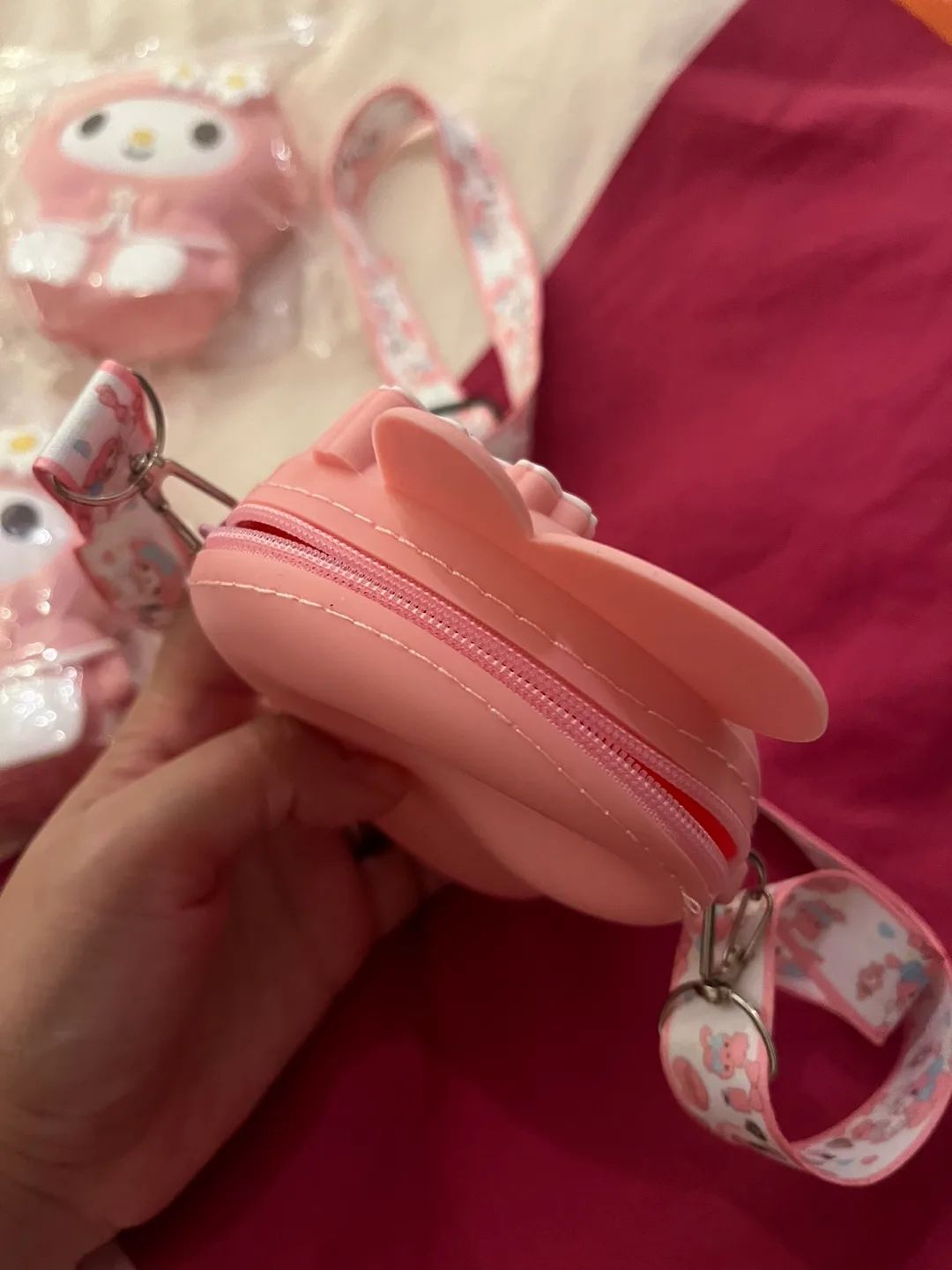 My Melody Silicone Coin Purse image indicator(4)