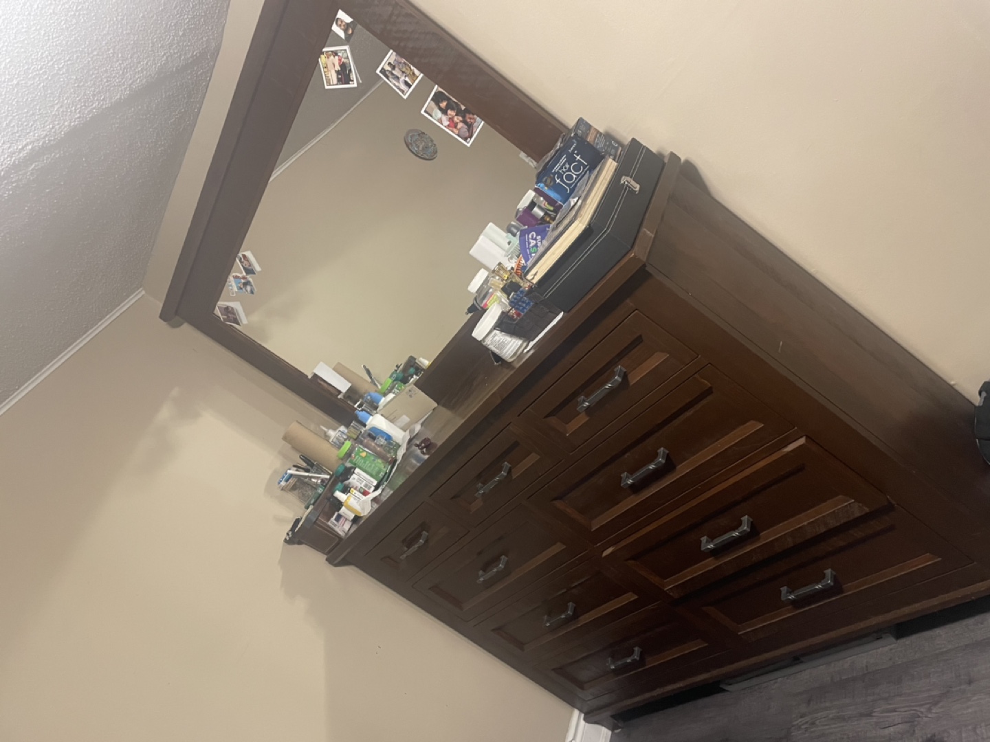 Large dresser with mirror - photo 2