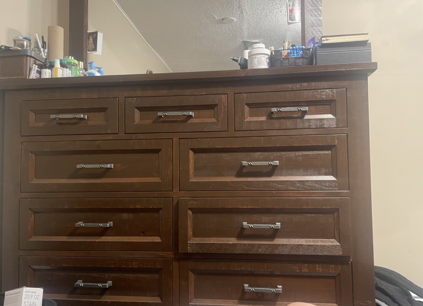 Large dresser with mirror - photo 4
