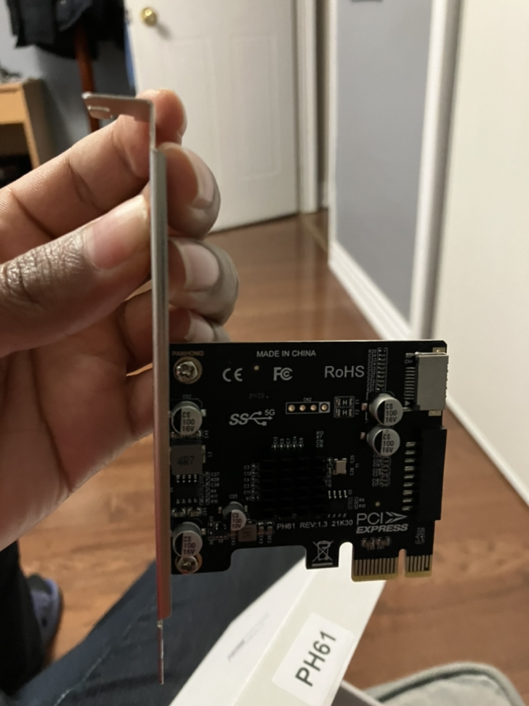 PCI-E express expansion card - photo 3