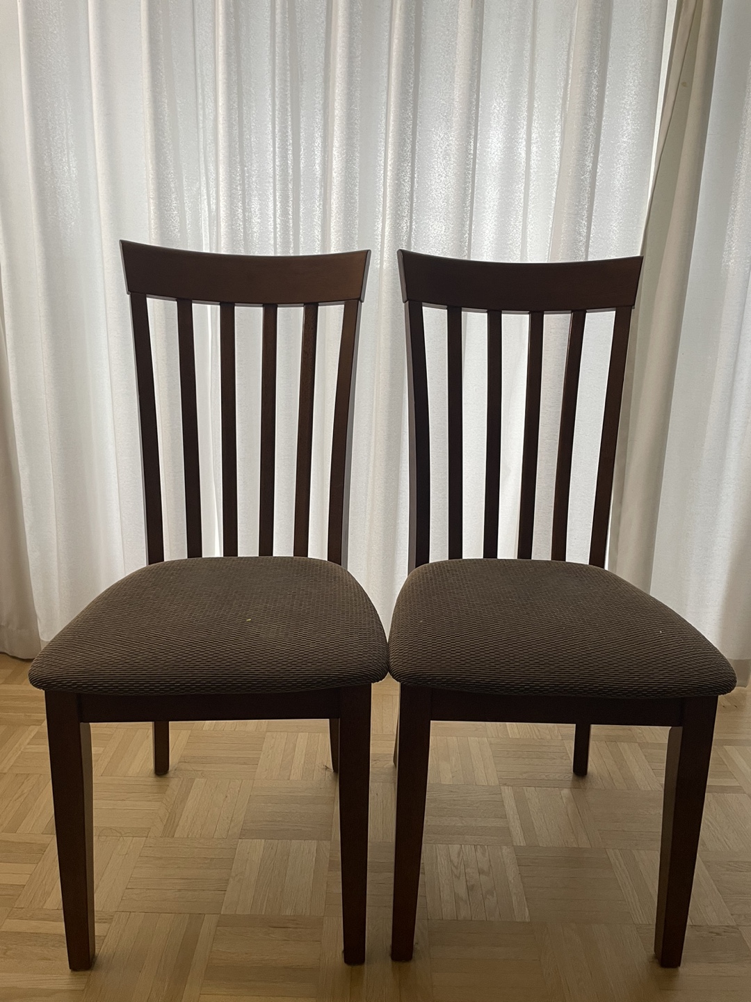 Set of 2 Dining Chairs - photo 2
