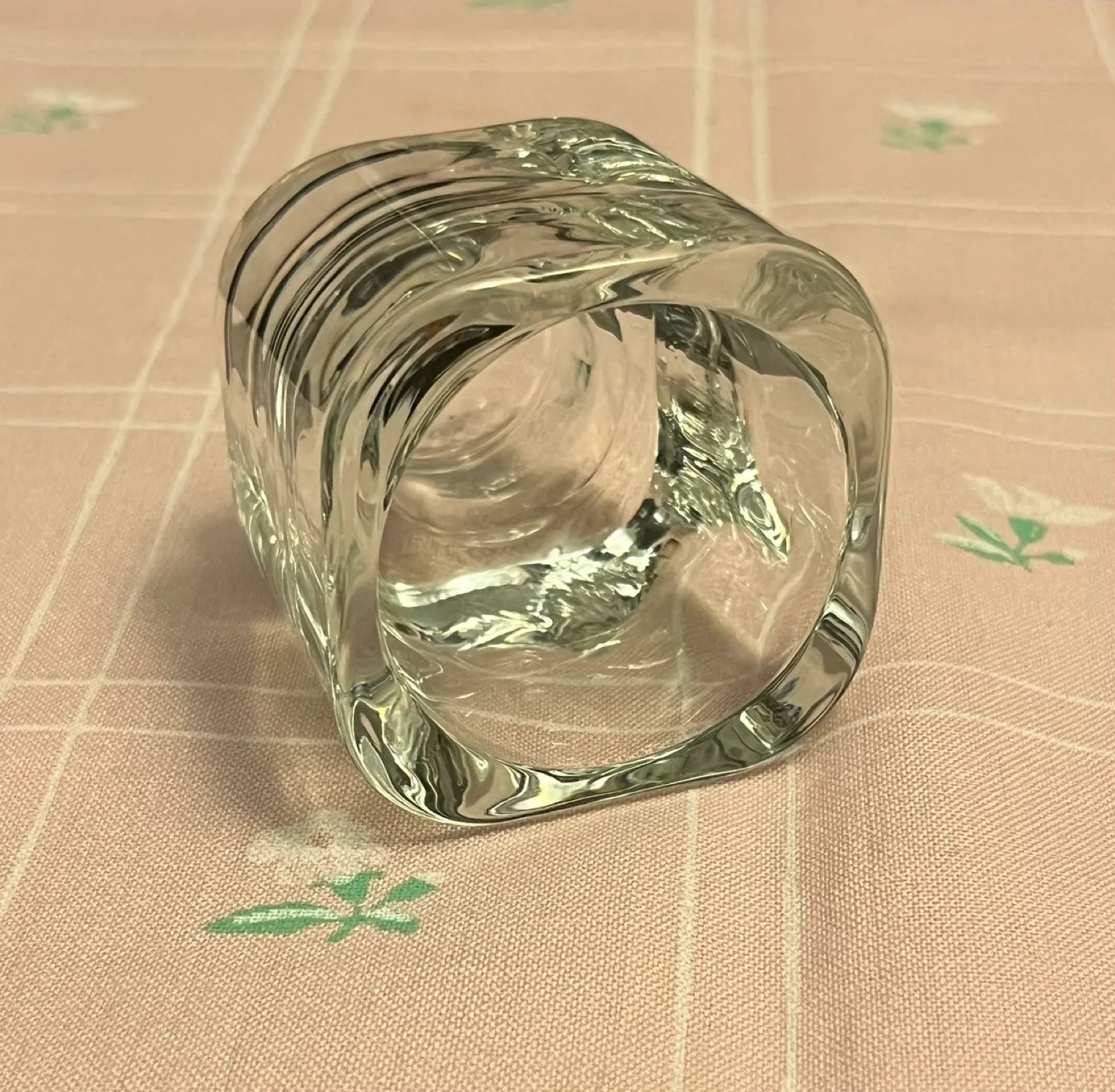 Vintage Square Glass Candle Holder image indicator(4)