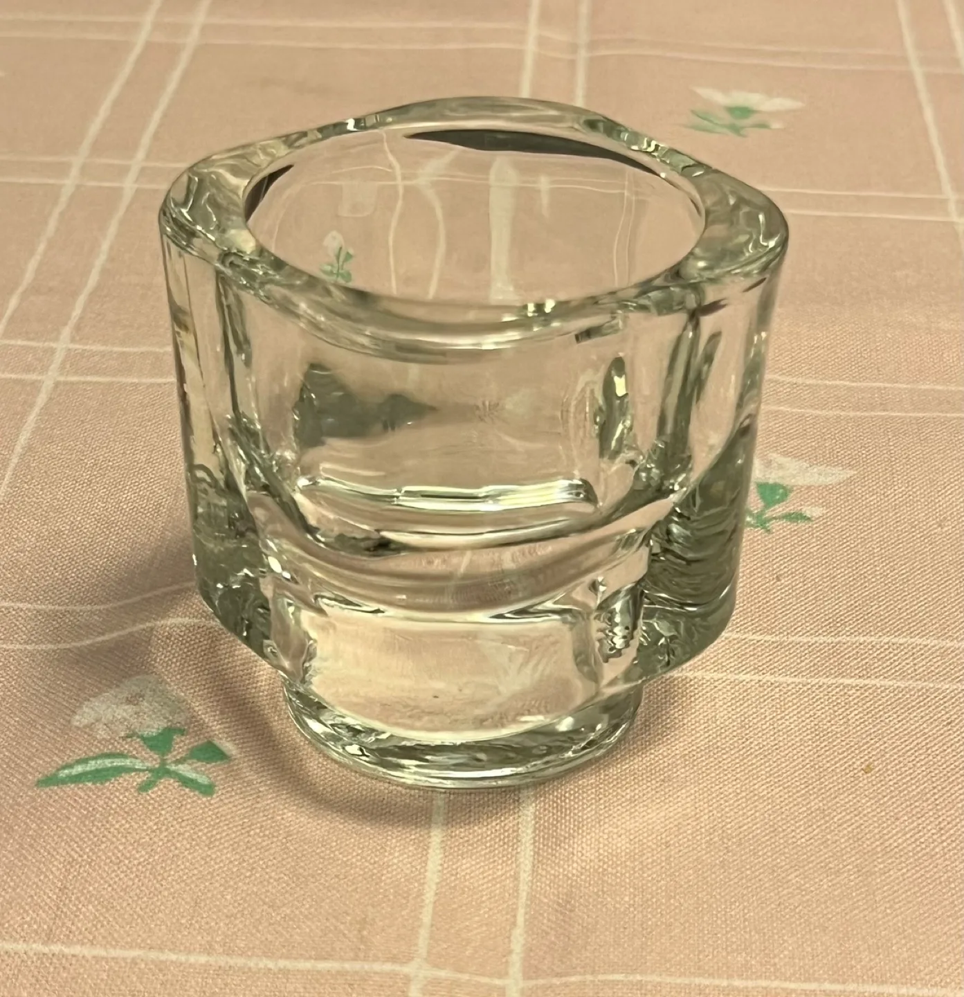 Vintage Square Glass Candle Holder image indicator(3)