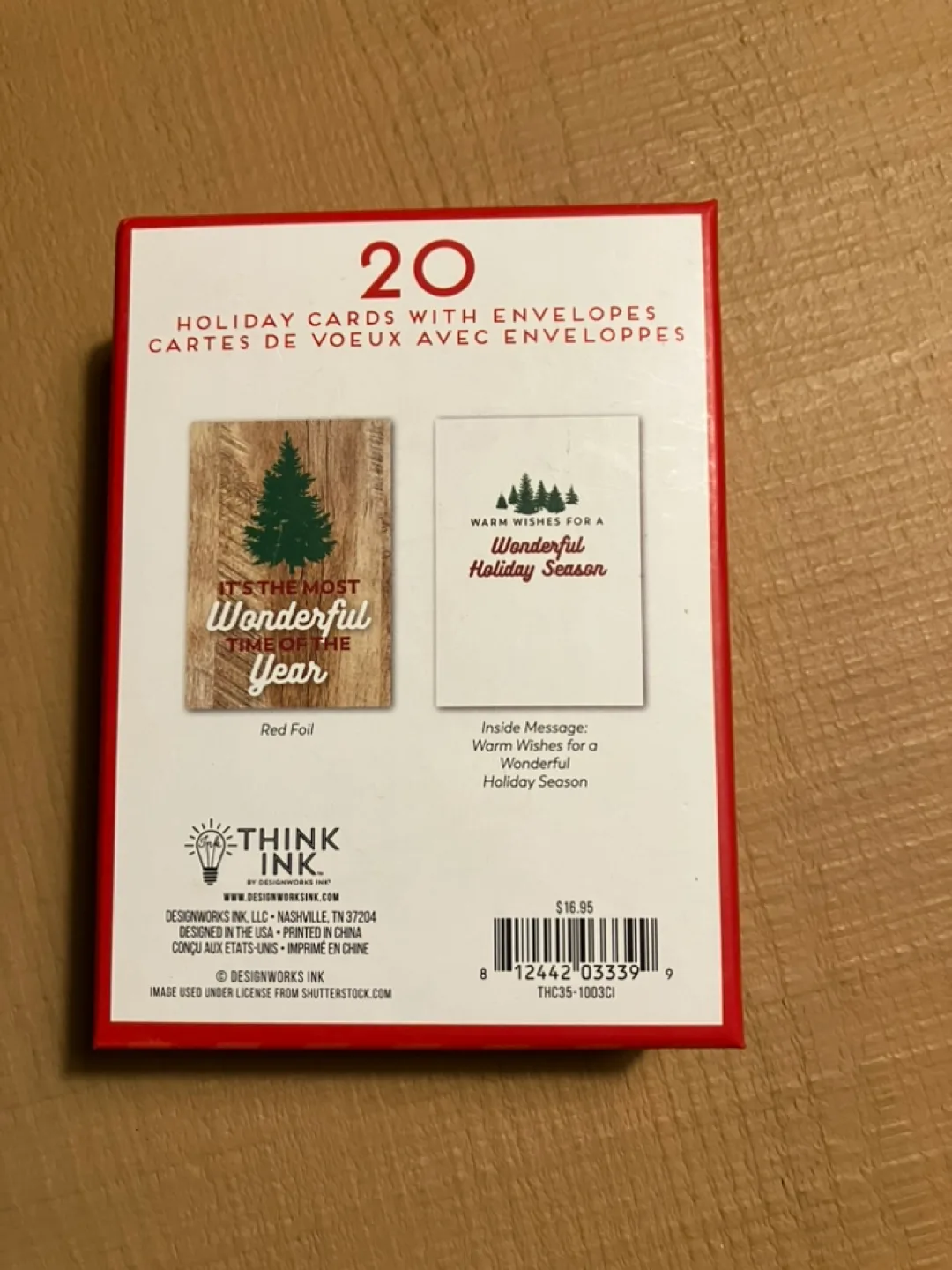 20 Christmas cards with envelopes image indicator(2)