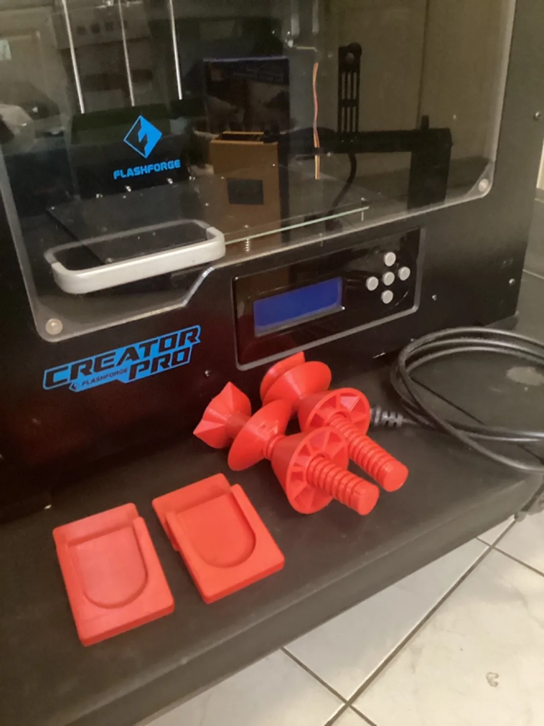 Flashforge Creator Pro Parts or Fixer Upper trade or buy image indicator(3)