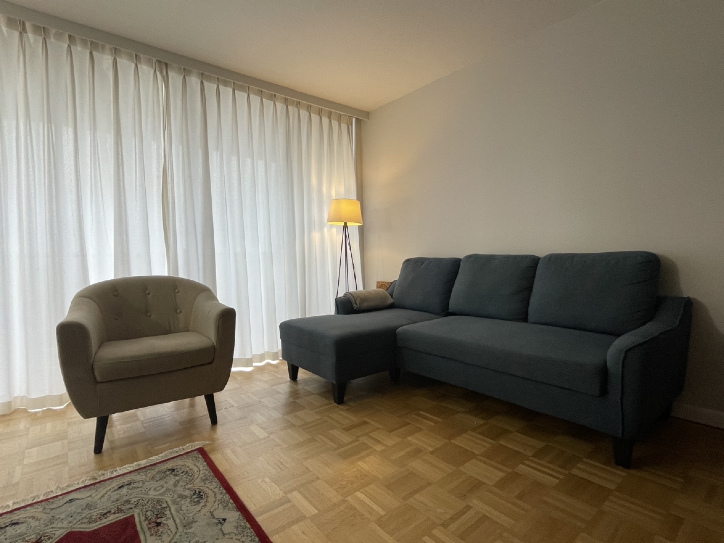 Sectional Sofa with a Chair