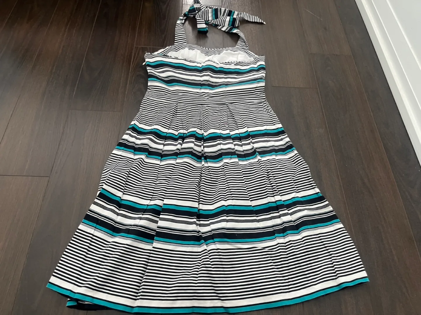 Striped Halter Dress image indicator(2)