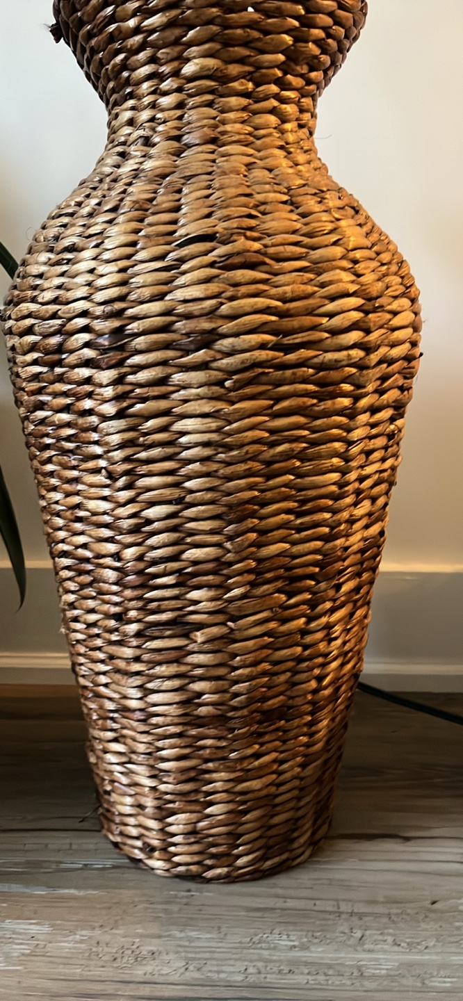 Tall Boho Wicker Vase - photo 4