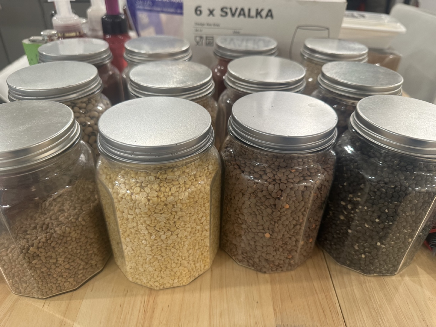 Glass Storage Jars with Lids - photo 2