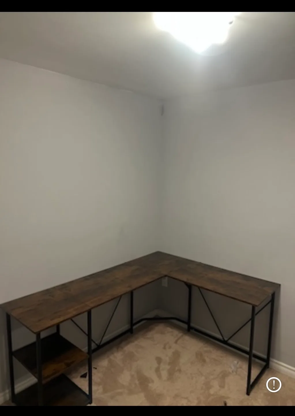 Moving out sale -L-Shaped Corner Desk with image indicator(5)