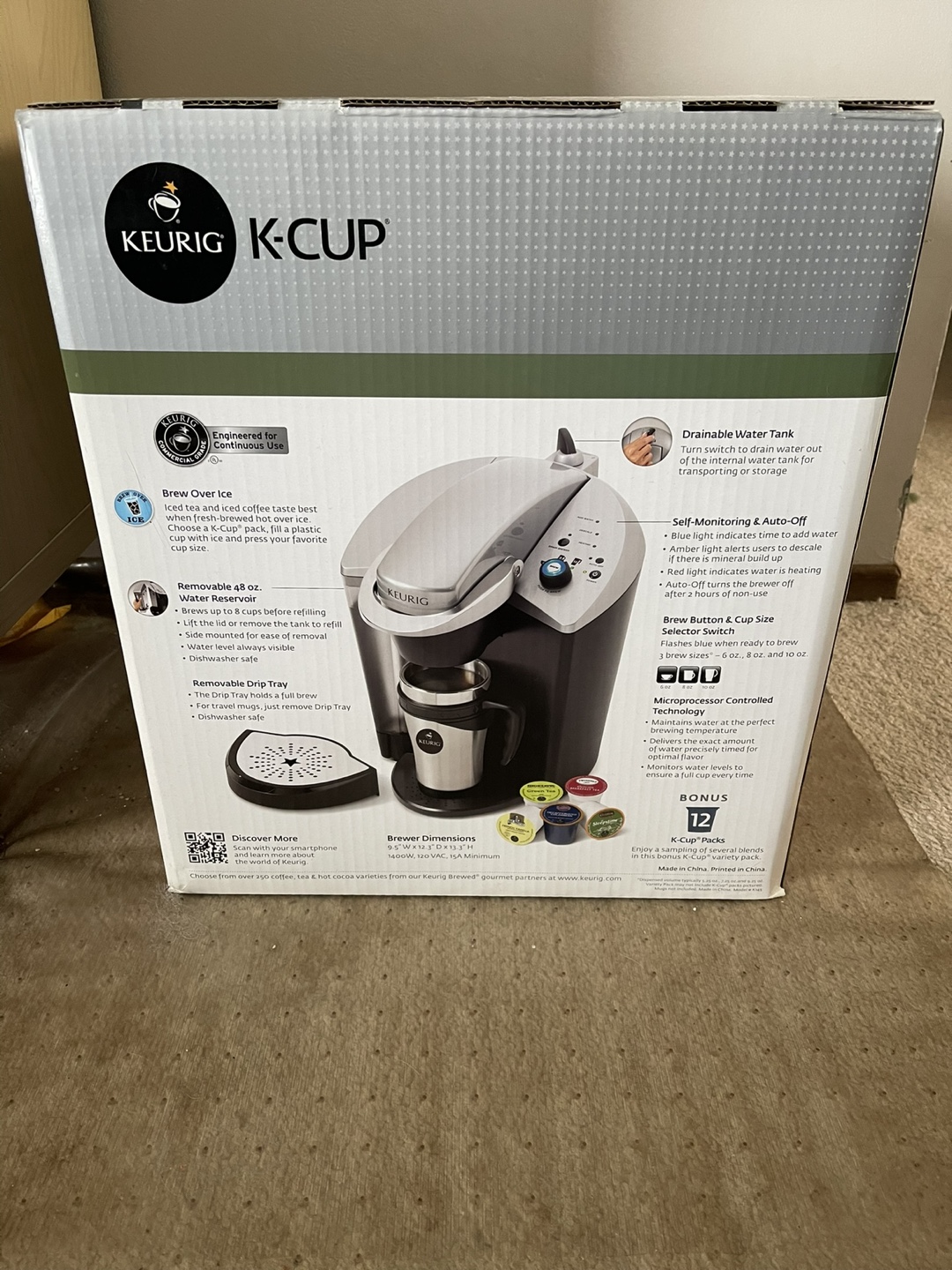Keurig K-Cup OfficePro Single Cup Commercial Brewing System - photo 3