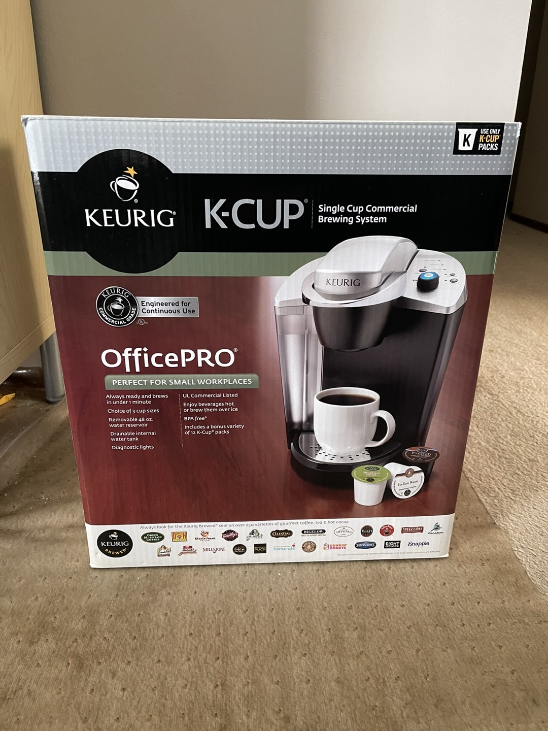Keurig K-Cup OfficePro Single Cup Commercial Brewing System