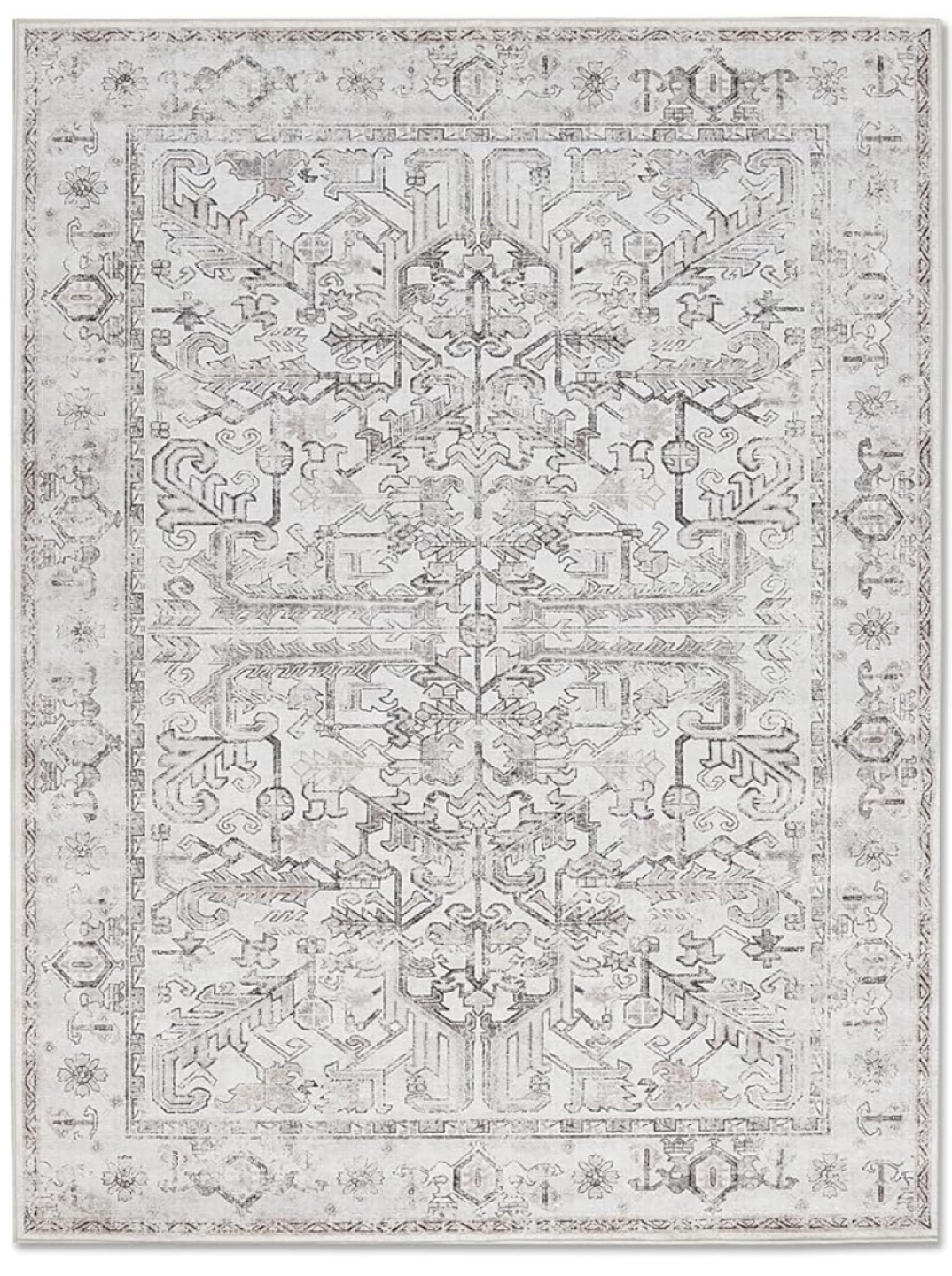 living room Area vintage  Rug 6'x9' - photo 2