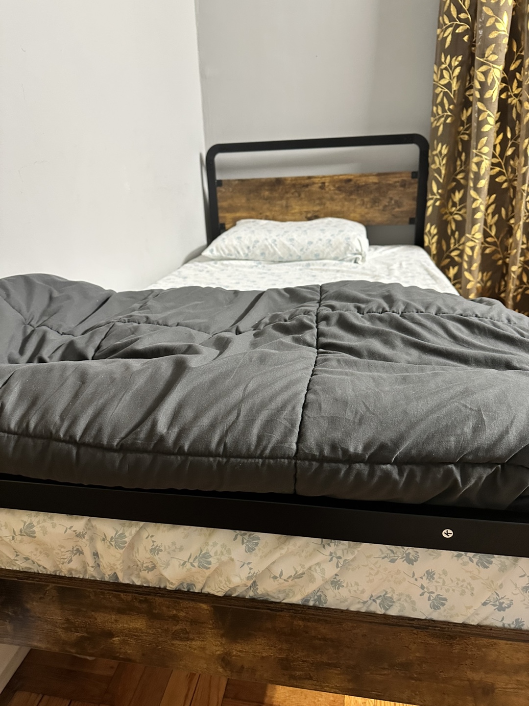 Twin Size Metal Bed Frame - photo 5