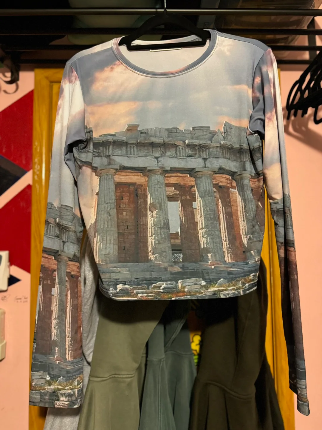 Oak + Fort Cropped  Long Sleeve Top thumbnail