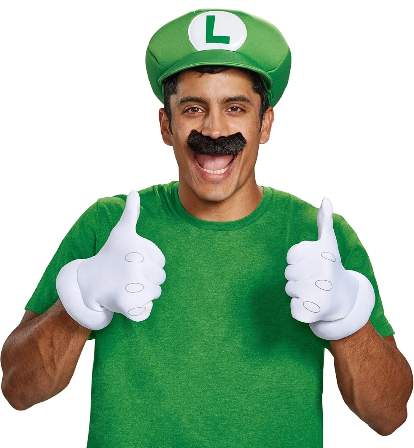Luigi Costume with Accessories with Green Plunger image indicator(2)