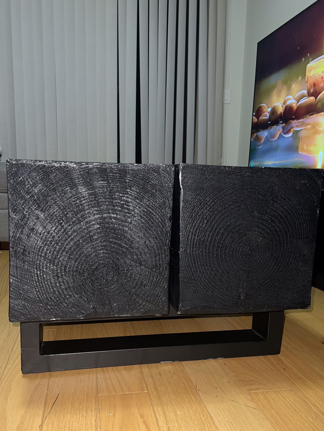 Black Wood Table - photo 3