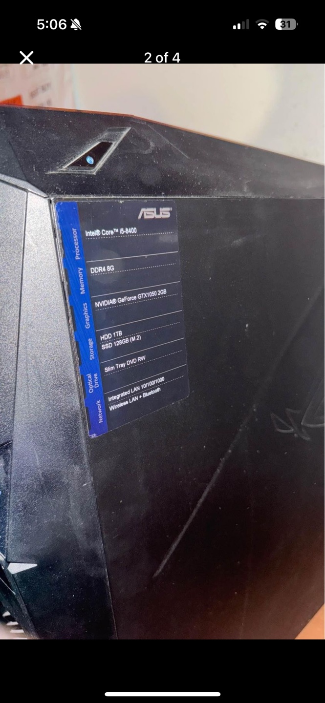 ASUS ROG Strix Gaming Desktop - photo 2