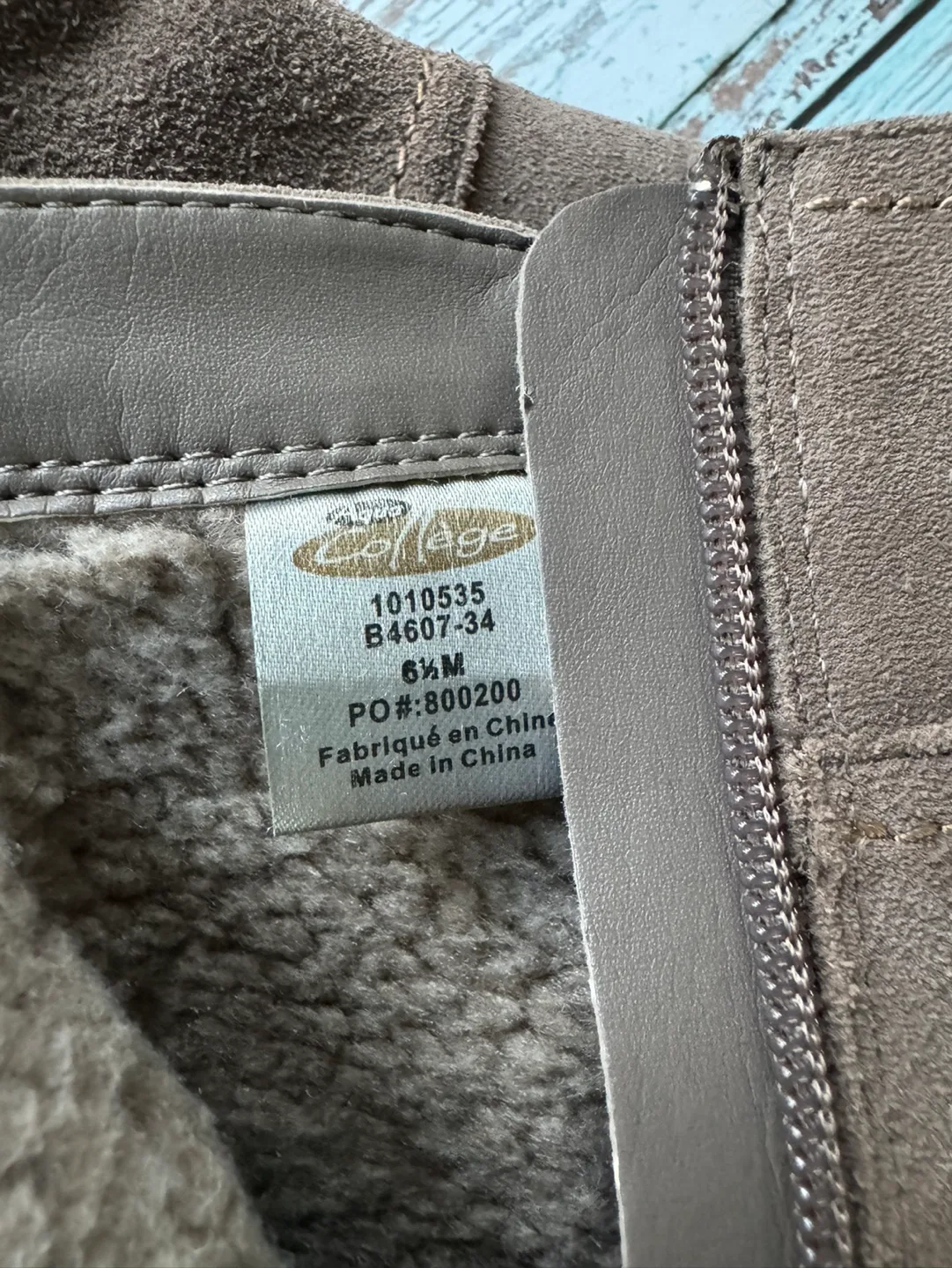 College Suede Wedge Boots image indicator(7)