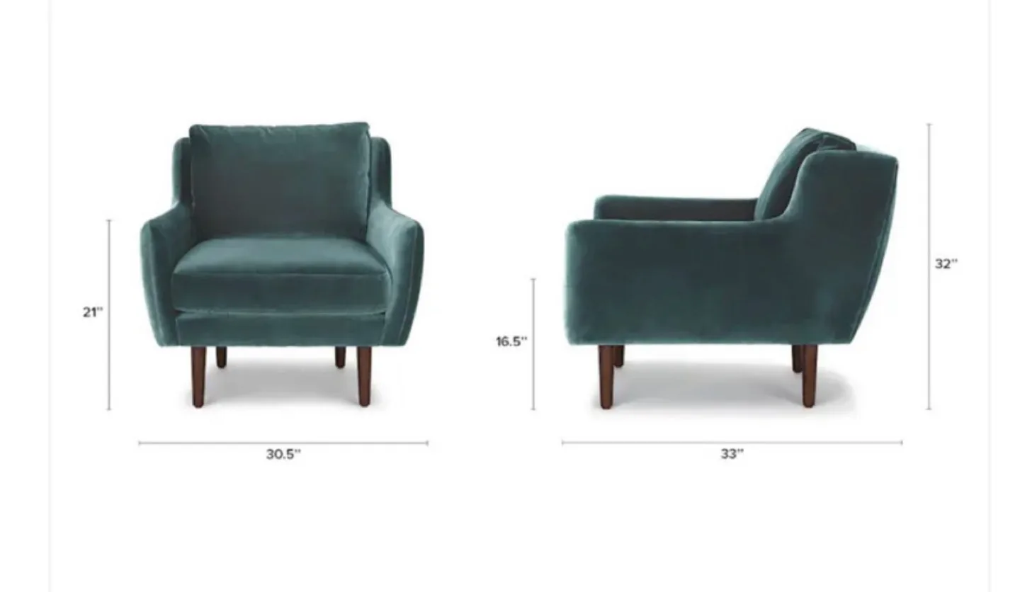 Matrix Pacific Blue Casual Chair image indicator(5)