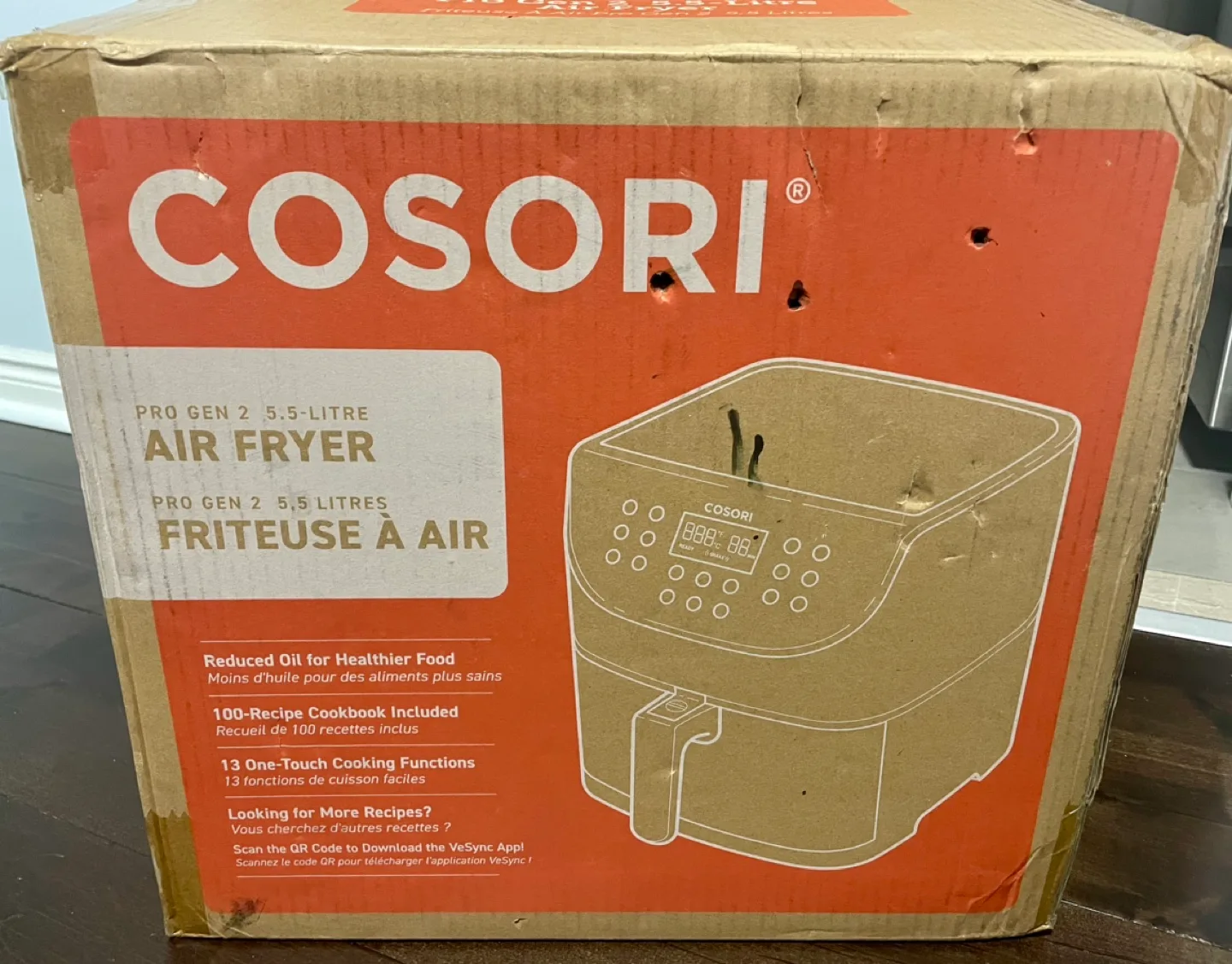 Brand New Cosori Pro Gen 2 5.5-Litre Air Fryer image indicator(2)