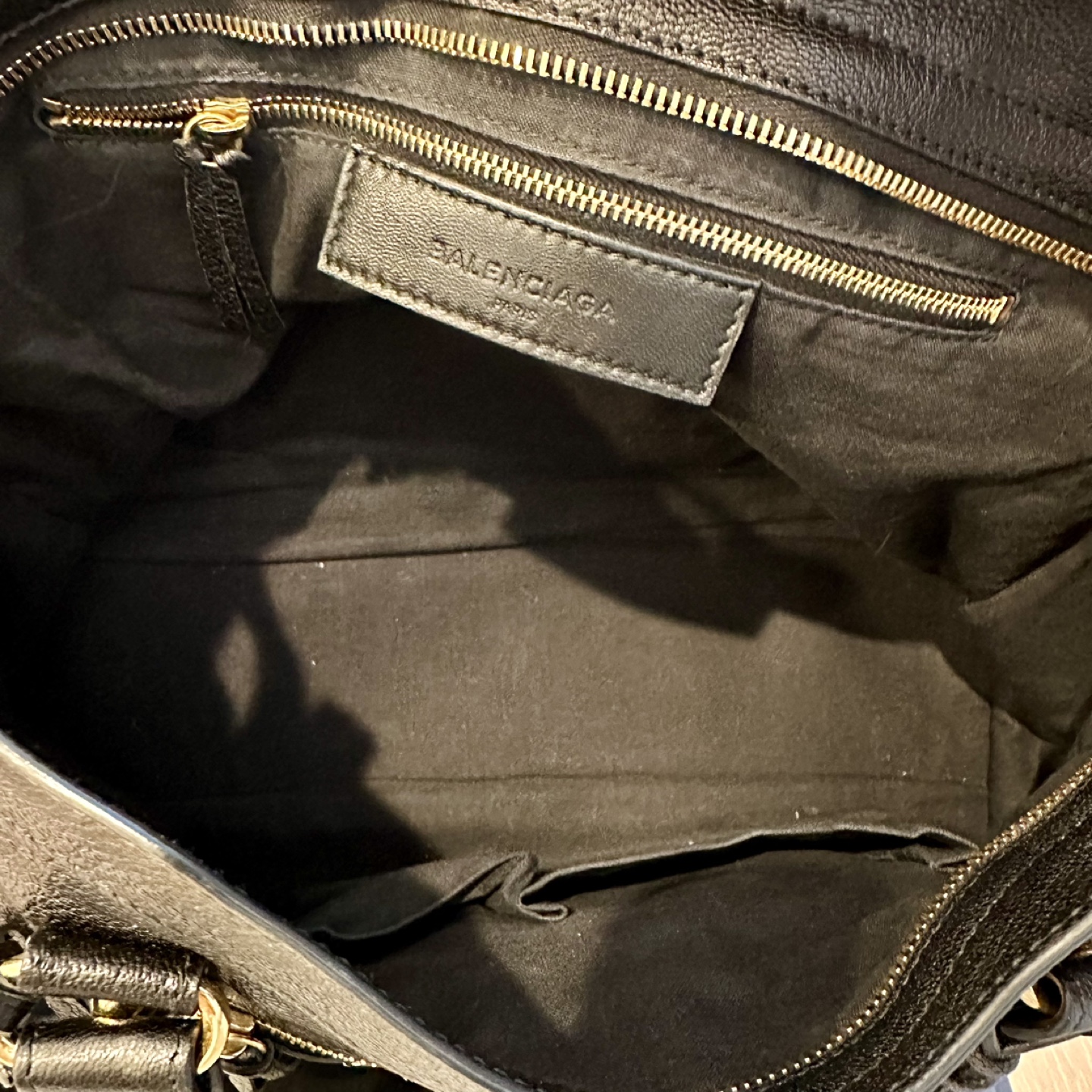 Authentic Balenciaga Metallic City Bag - photo 5