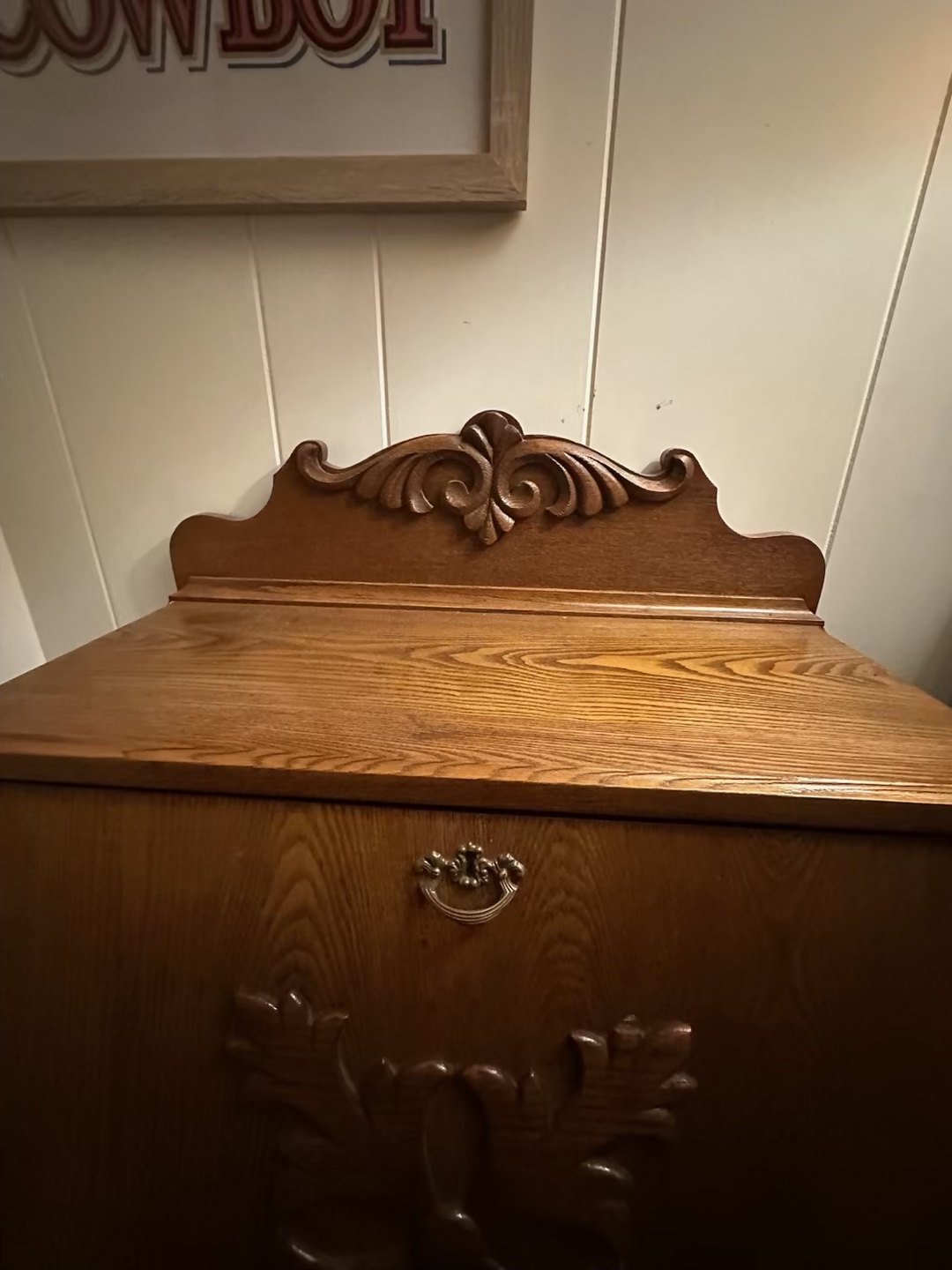 Antique Secretary Desk - photo 3