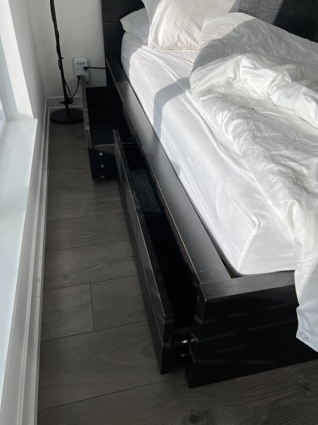 IKEA MALM Queen Bed Frame with Storage Drawers - photo 5