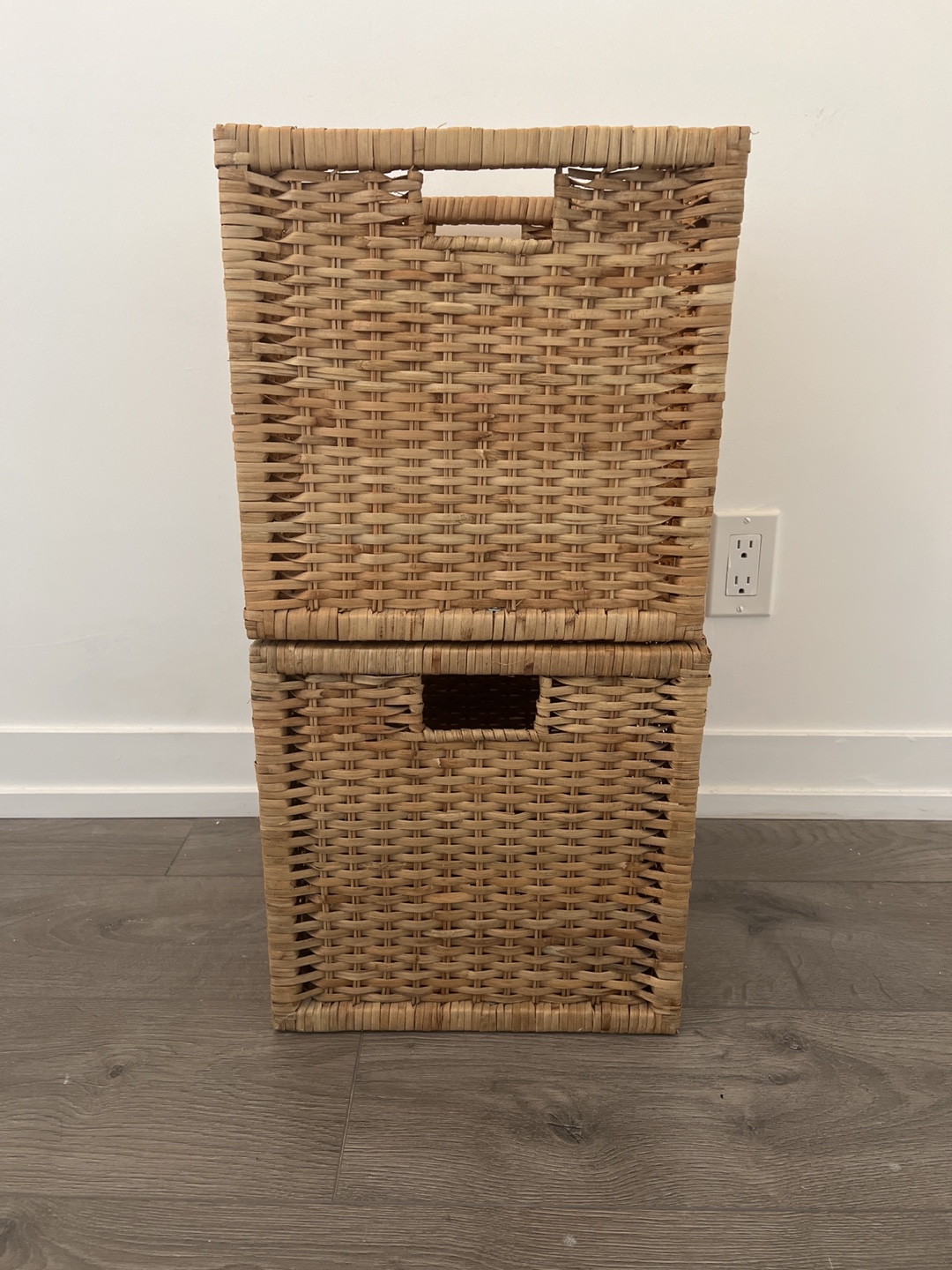 IKEA BRANÄS Rattan Storage Baskets (Set of 2) - photo 2