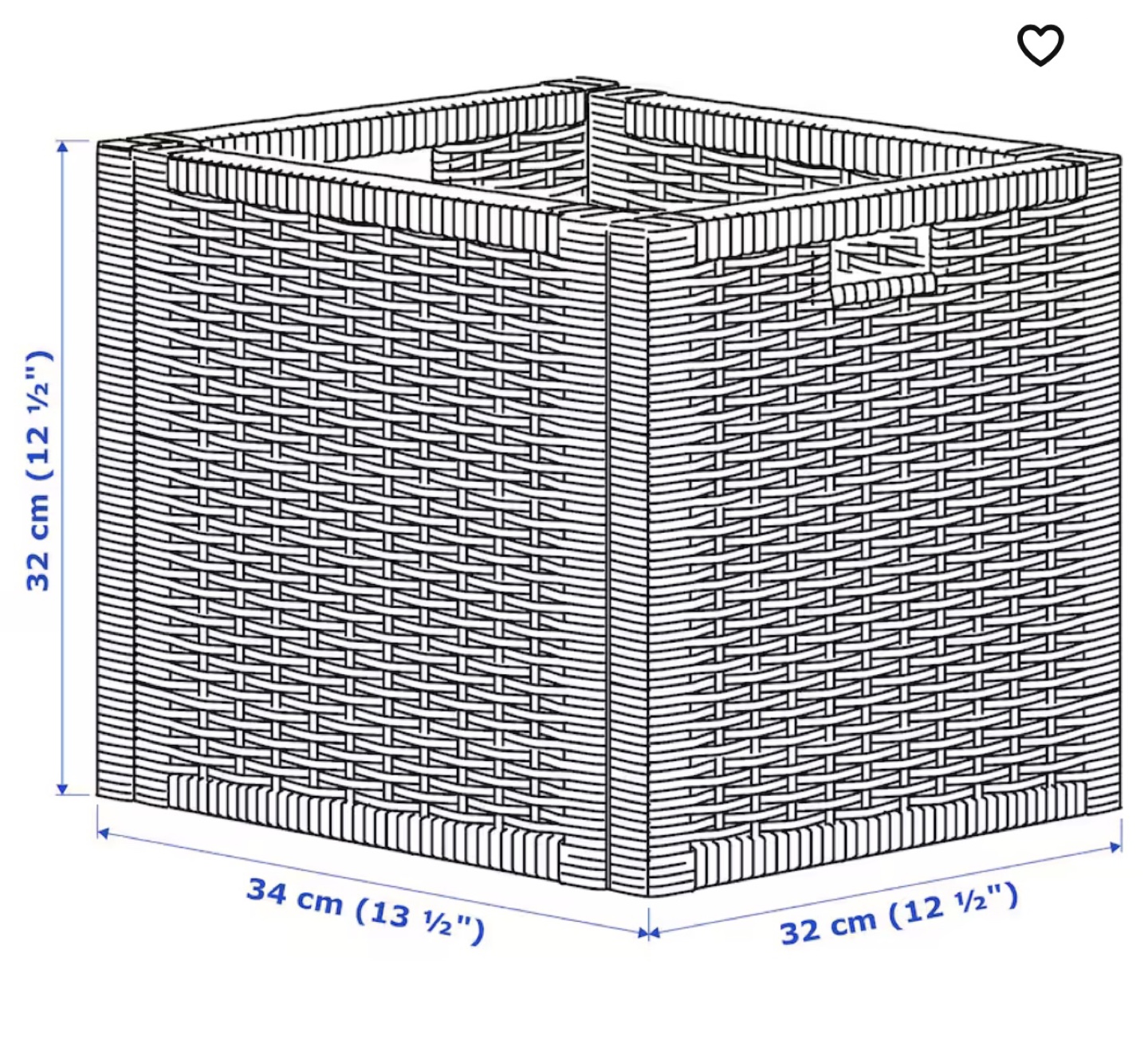 IKEA BRANÄS Rattan Storage Baskets (Set of 2) - photo 4