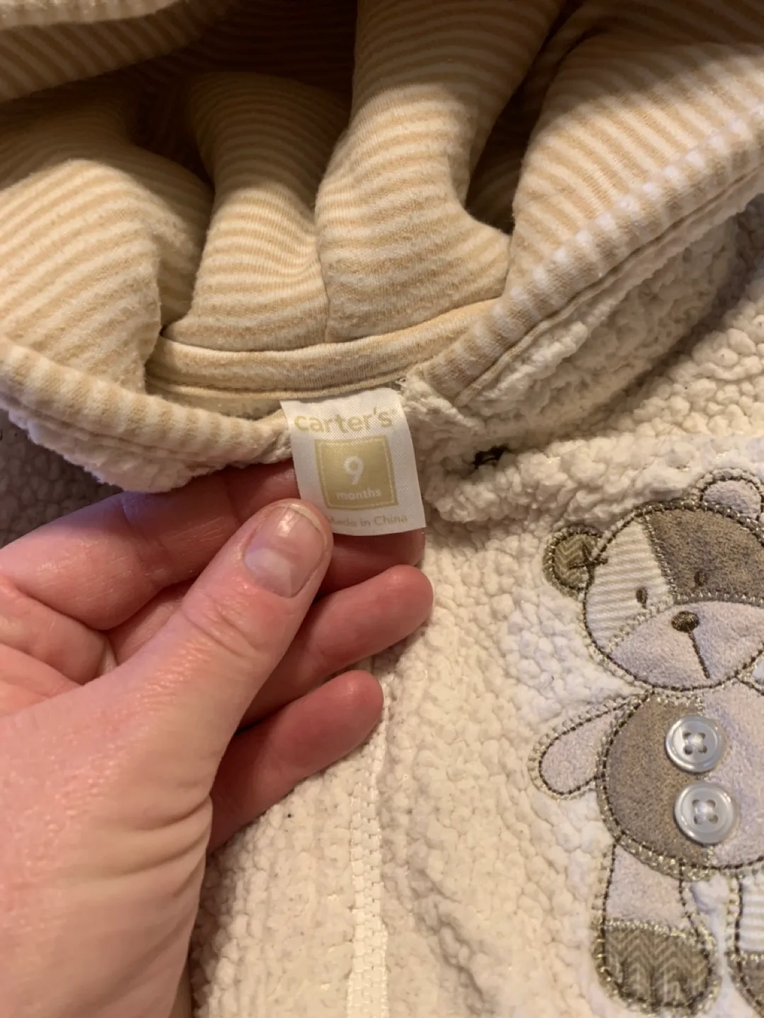 Carter's 9 Month Winter Suit image indicator(2)