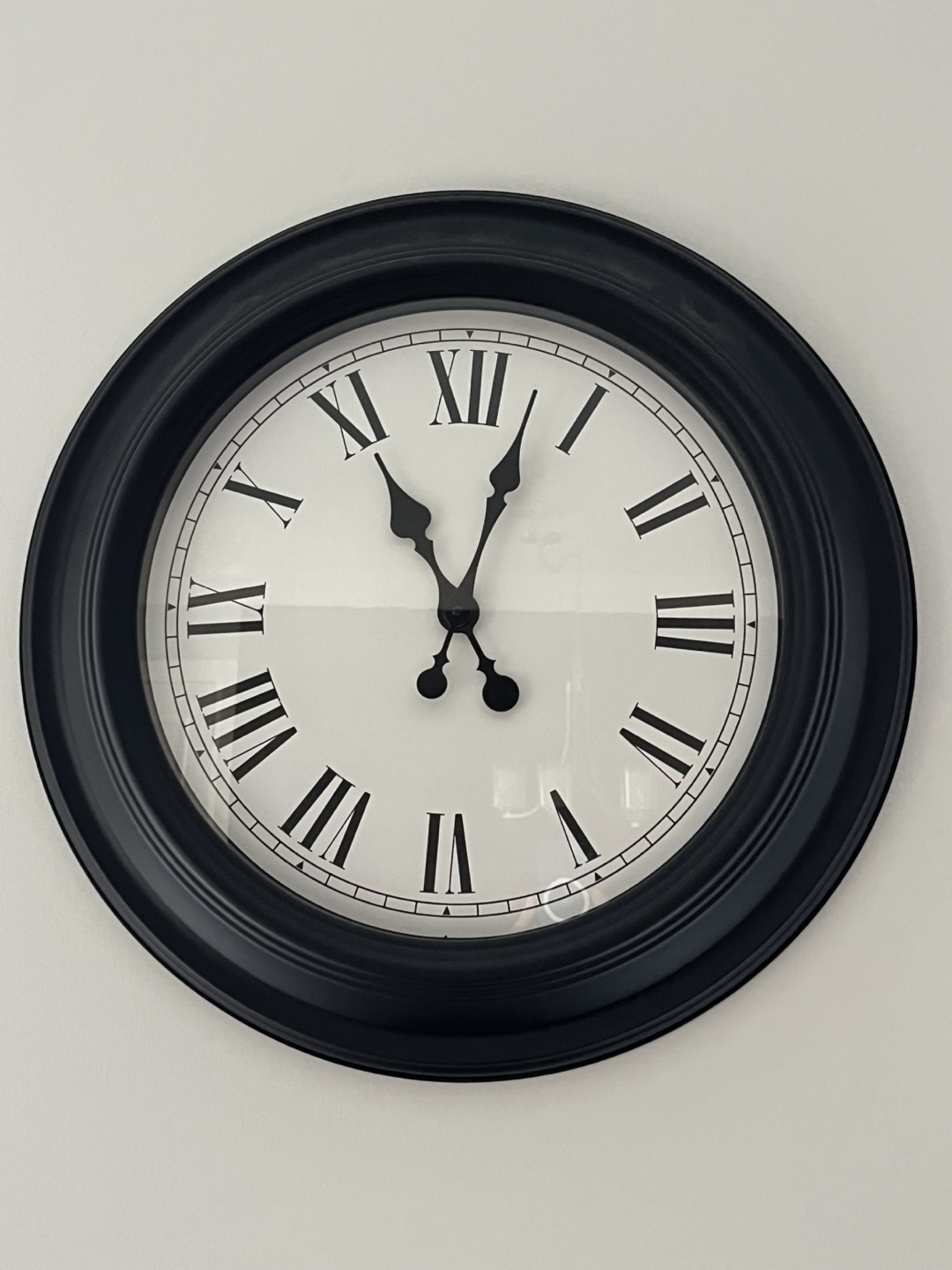 Black and White Wall Clock
