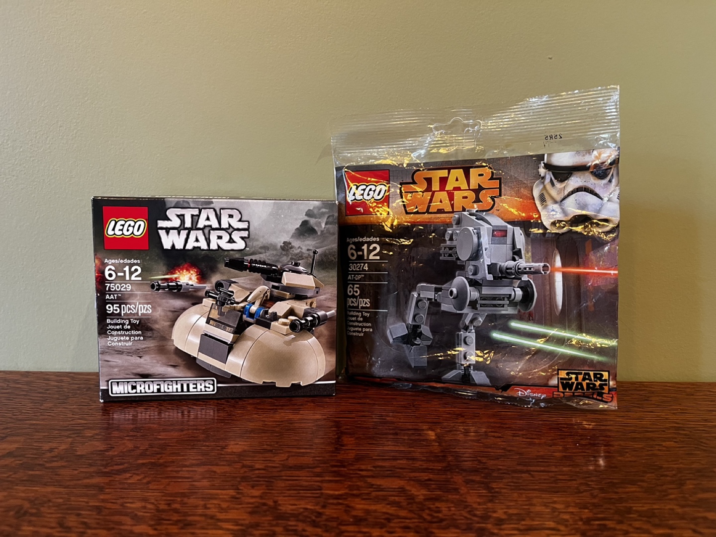 LEGO Star Wars MicroFighters AAT + Mini AT-DP Polybag