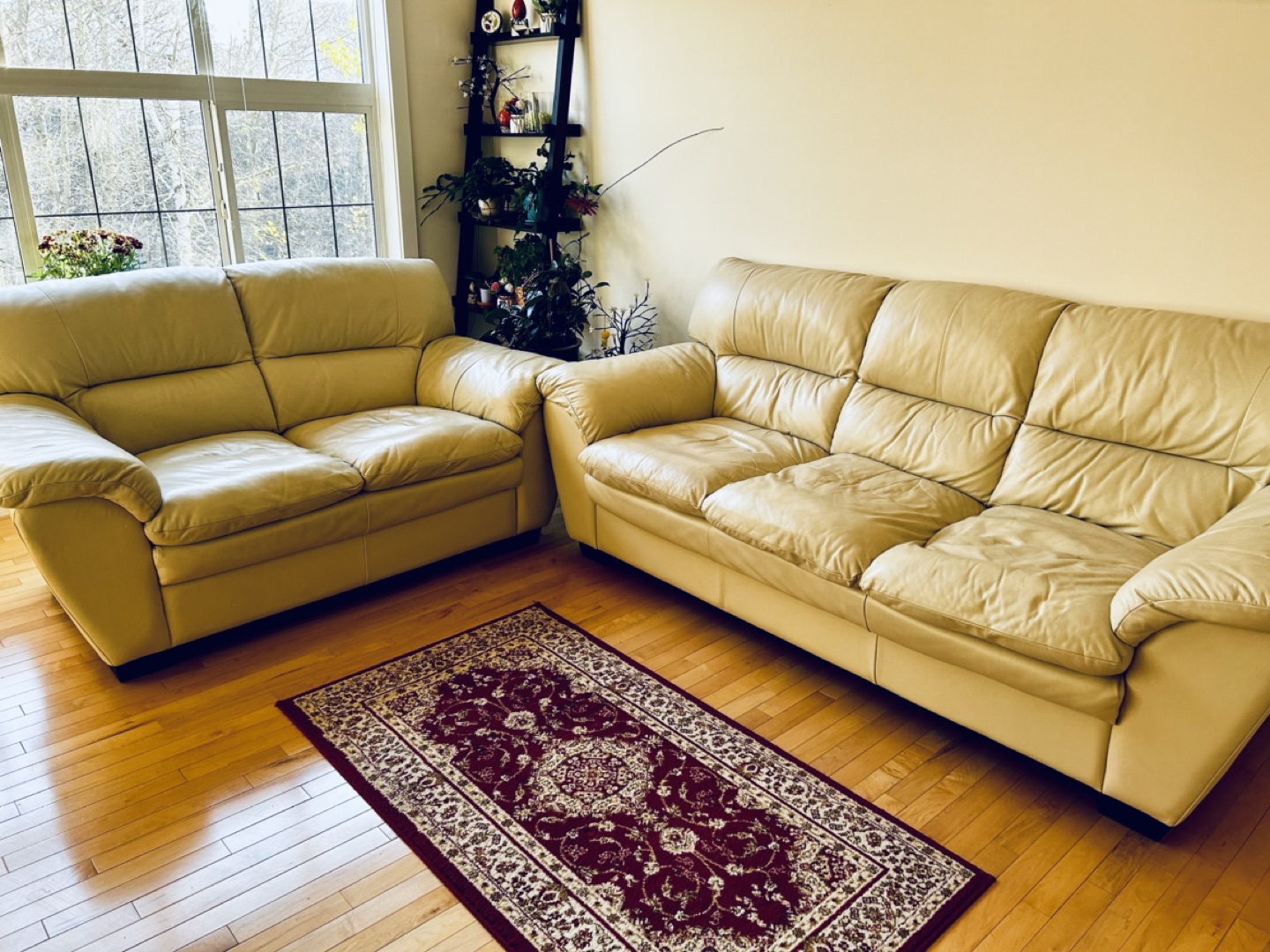 Leather Sofa Set - photo 3