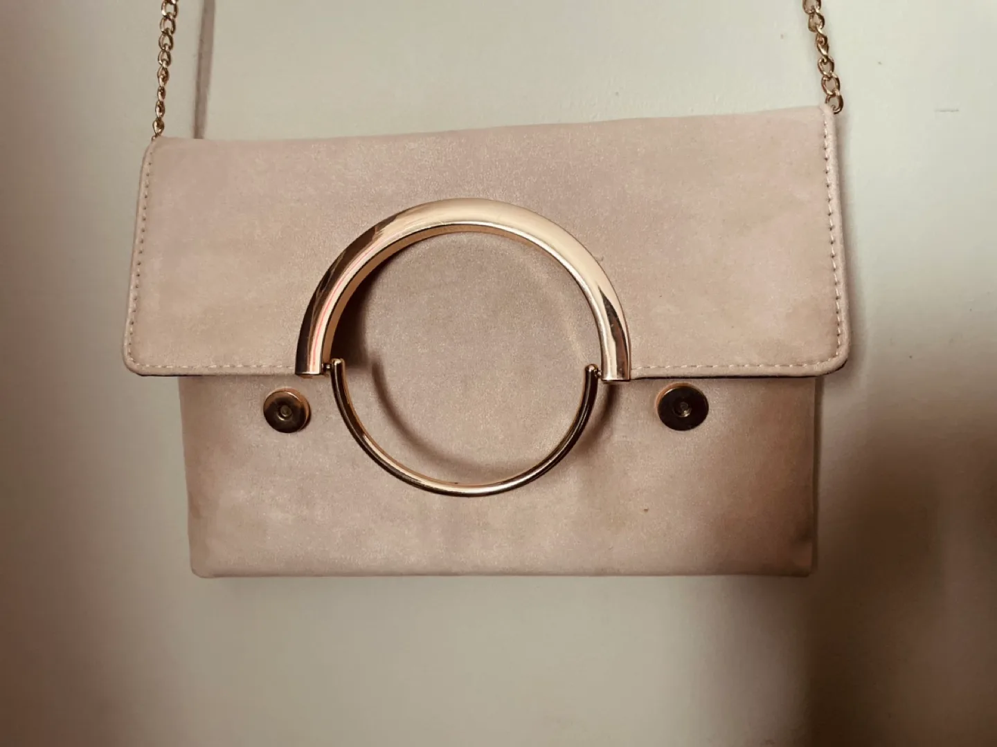 Call It Spring Beige Clutch image indicator(3)