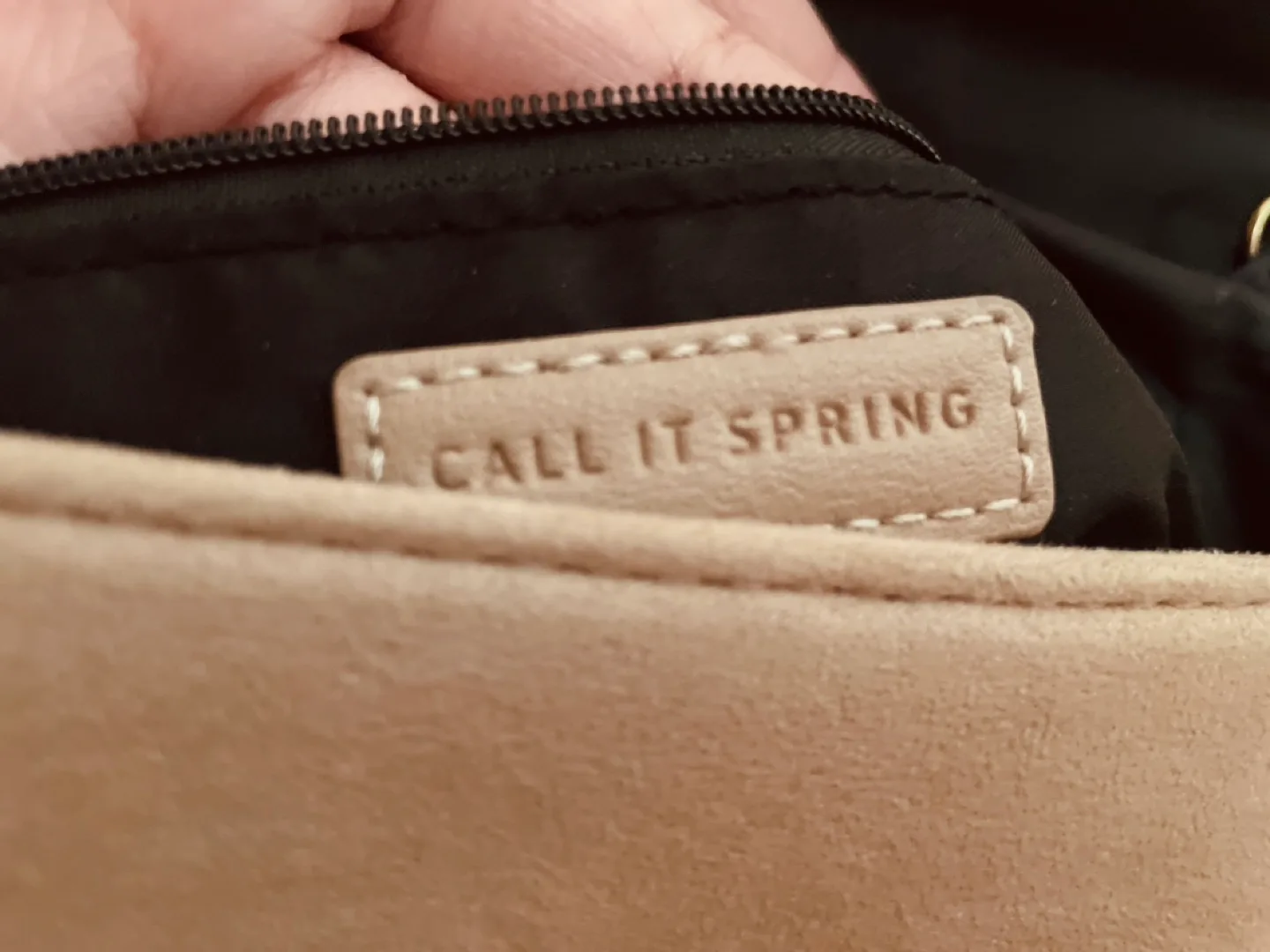 Call It Spring Beige Clutch image indicator(5)