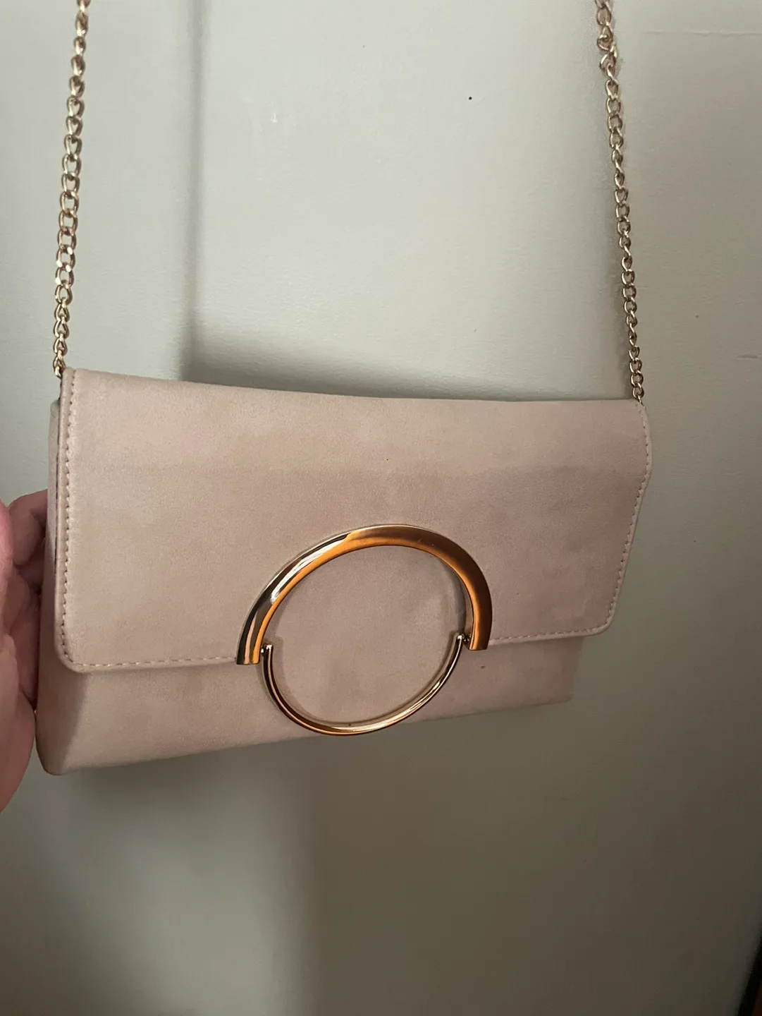 Call It Spring Beige Clutch image indicator(2)