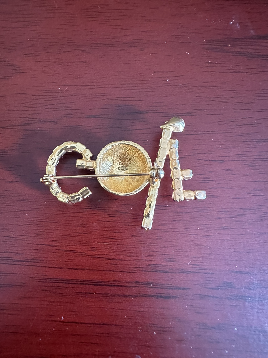 Golf Rhinestone Brooch - photo 2