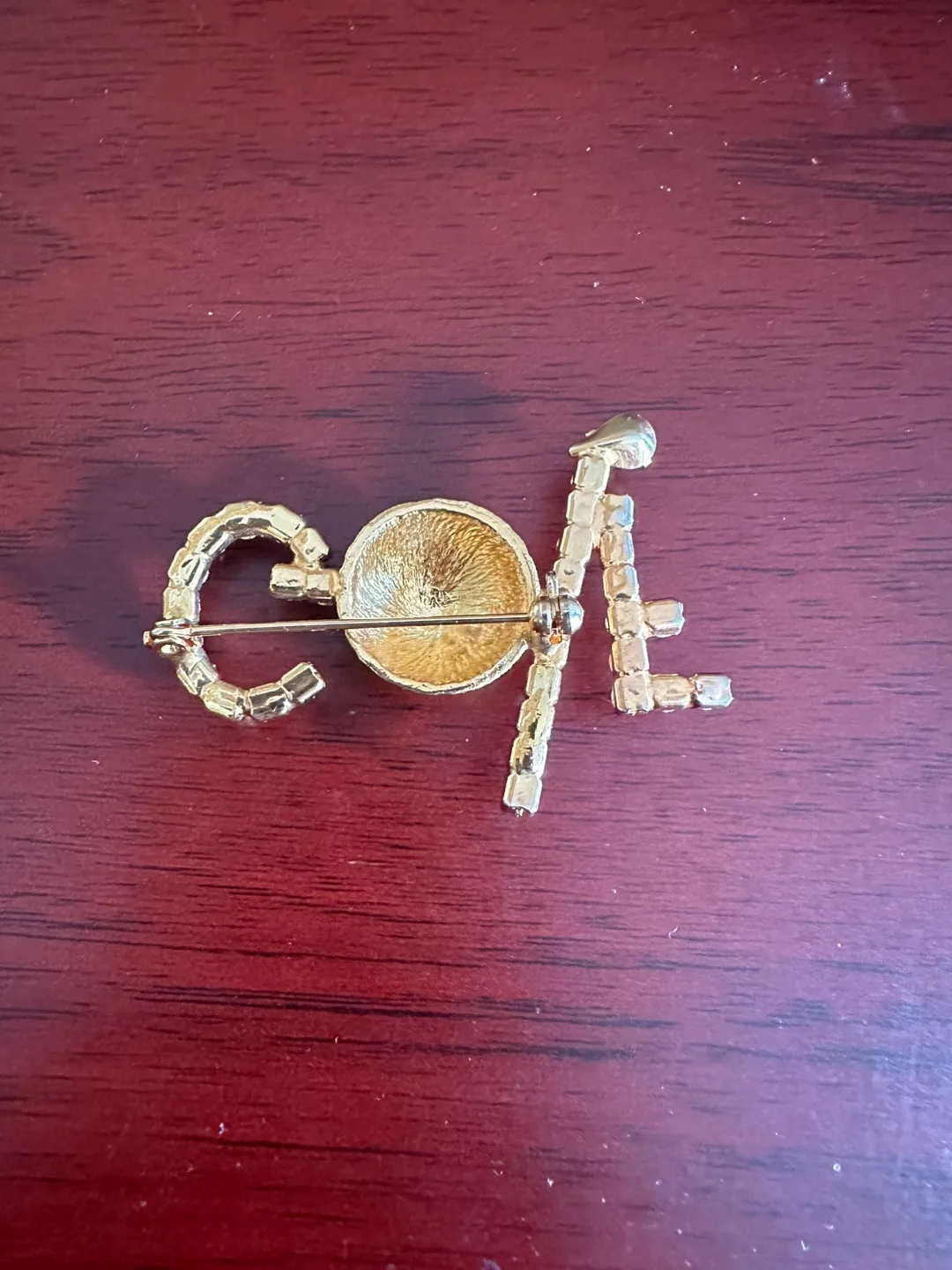 Golf Rhinestone Brooch image indicator(2)