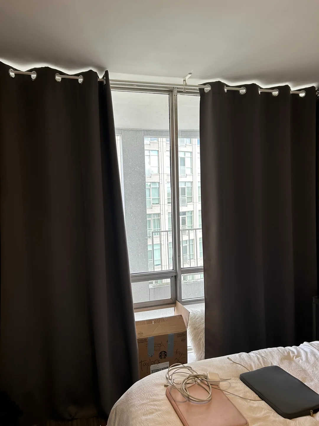Dark Grey Blackout Curtains thumbnail