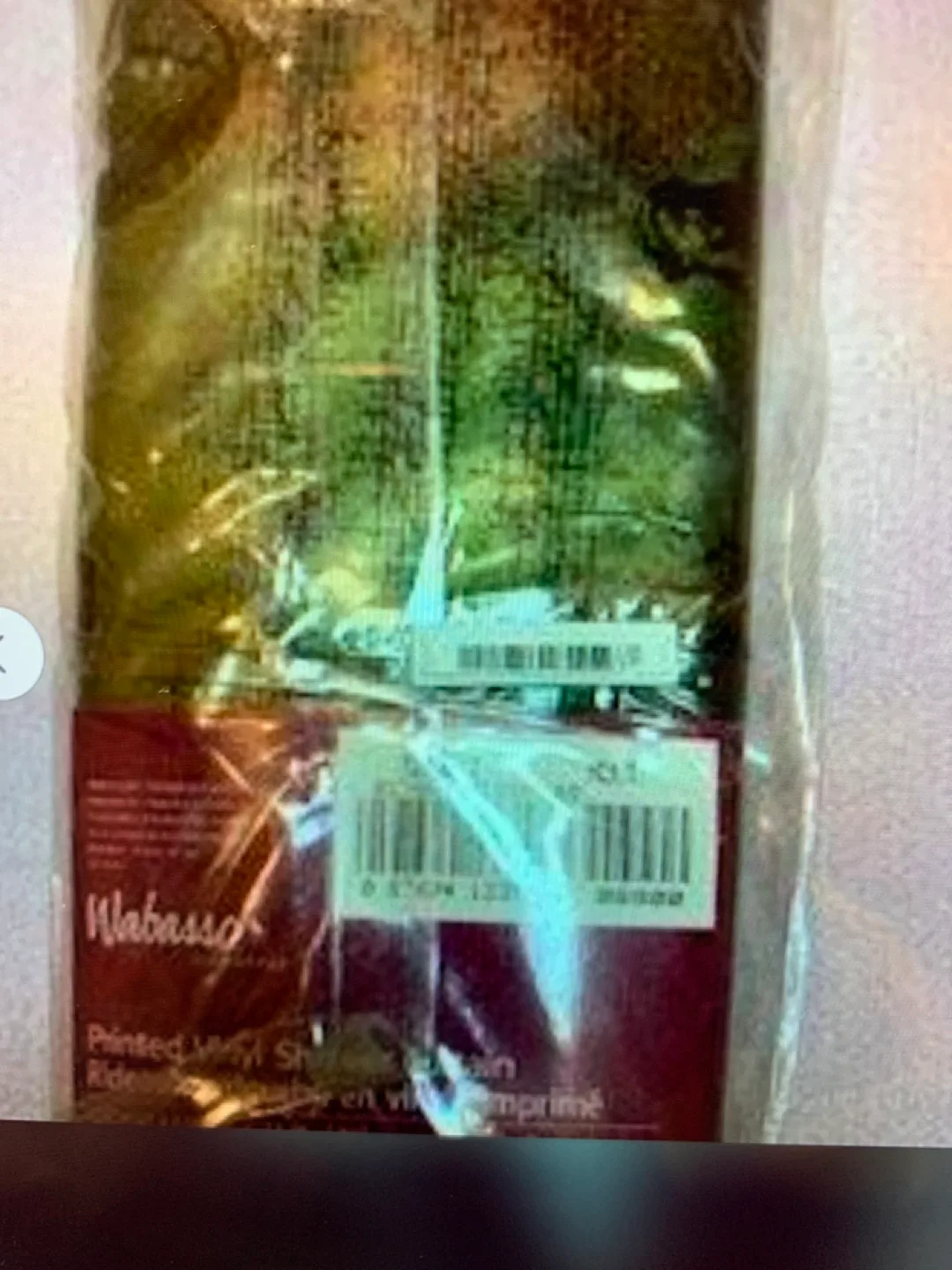 Wabasso Signature Printed Vinyl Shower Curtain image indicator(3)