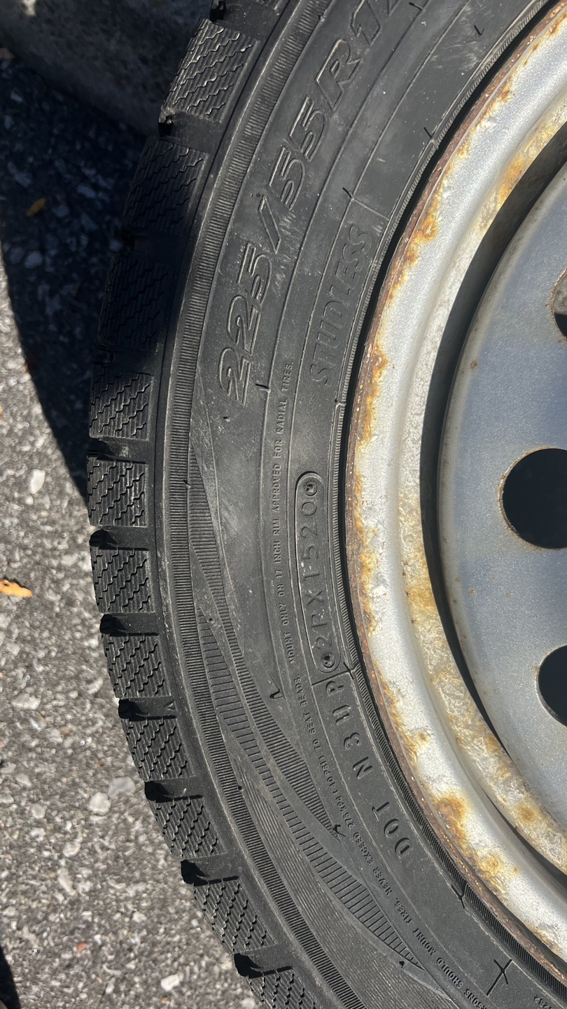 225/55 R17 Winter Tires + Rims for 2019 Mini Countryman - photo 4