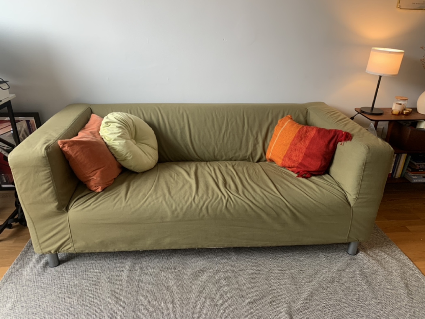 IKEA KLIPPAN Loveseat in Green or Grey - photo 3