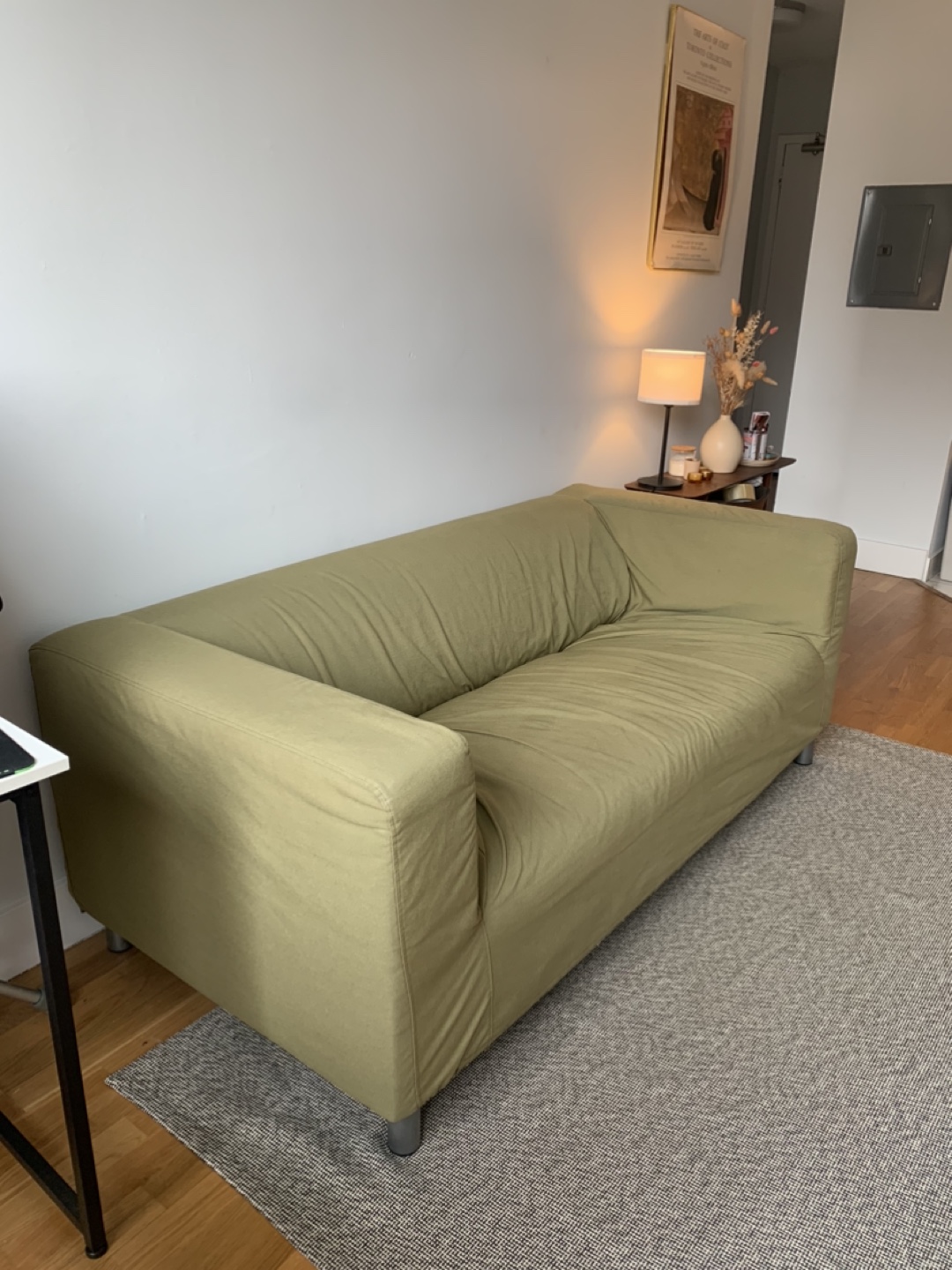 IKEA KLIPPAN Loveseat in Green or Grey - photo 4