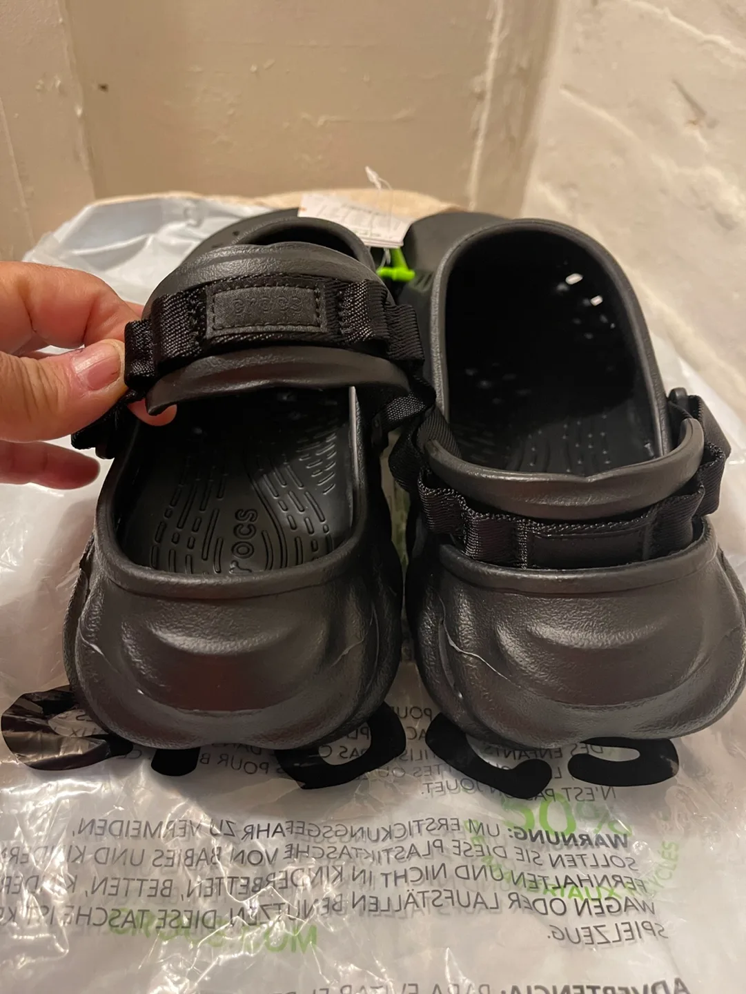 Crocs Echo Clog Black Size 9/11 image indicator(5)