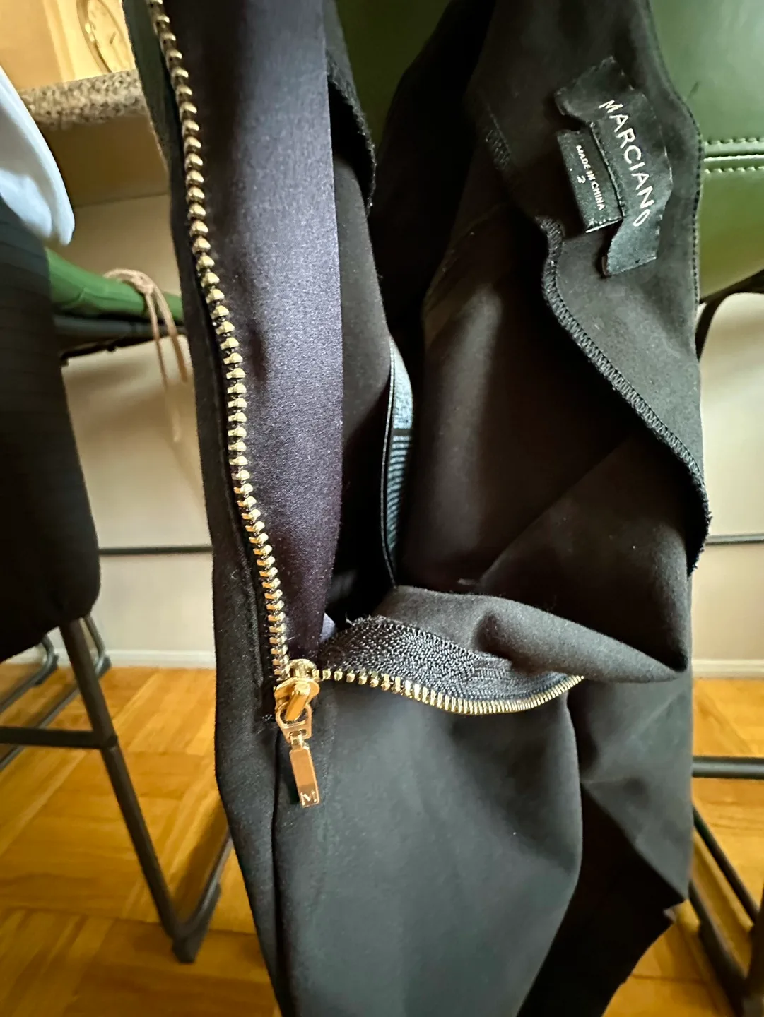 Marciano Black Pants Size 2 image indicator(4)