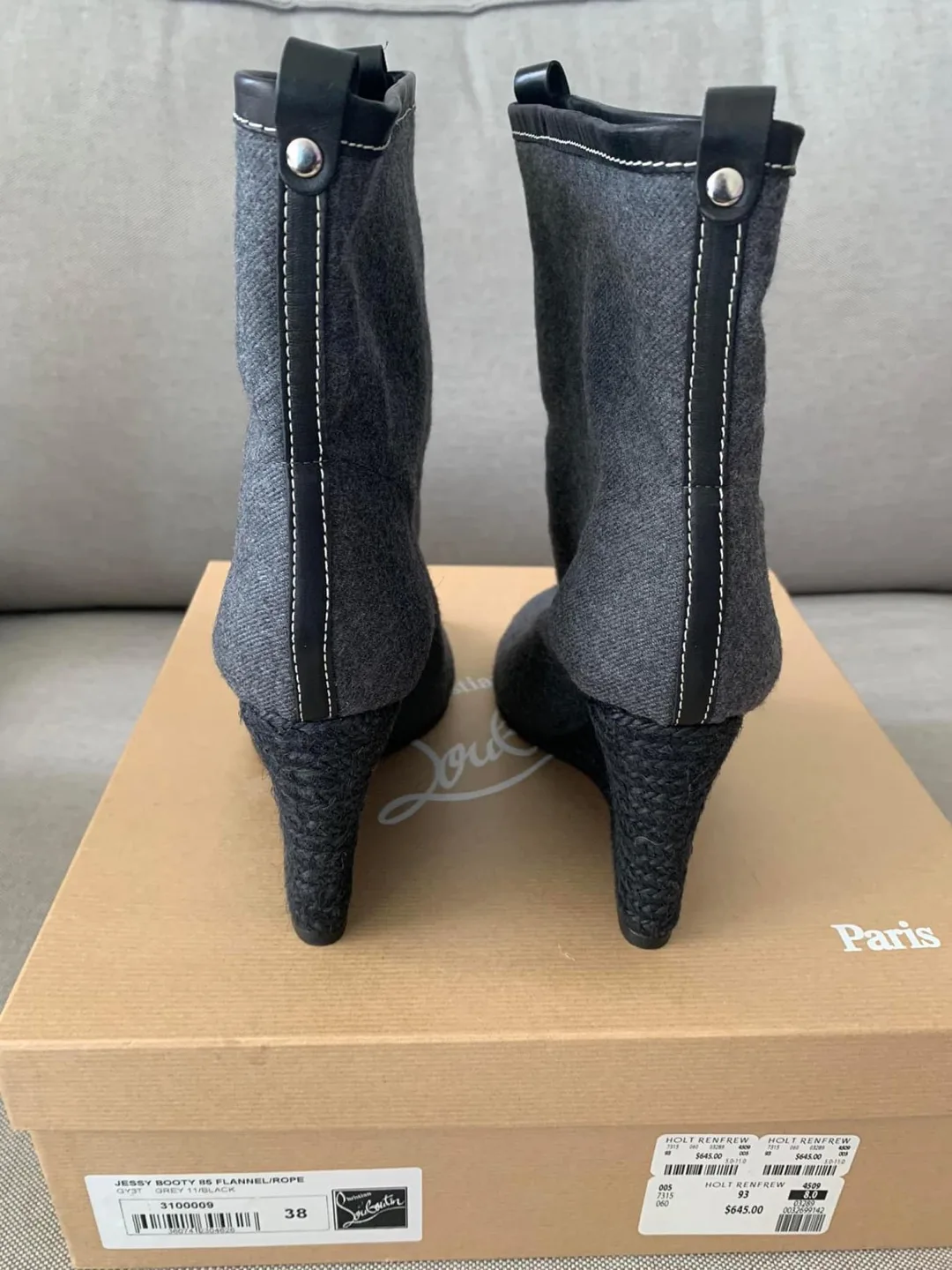 Christian Louboutin Jessy Bootie 38 image indicator(9)